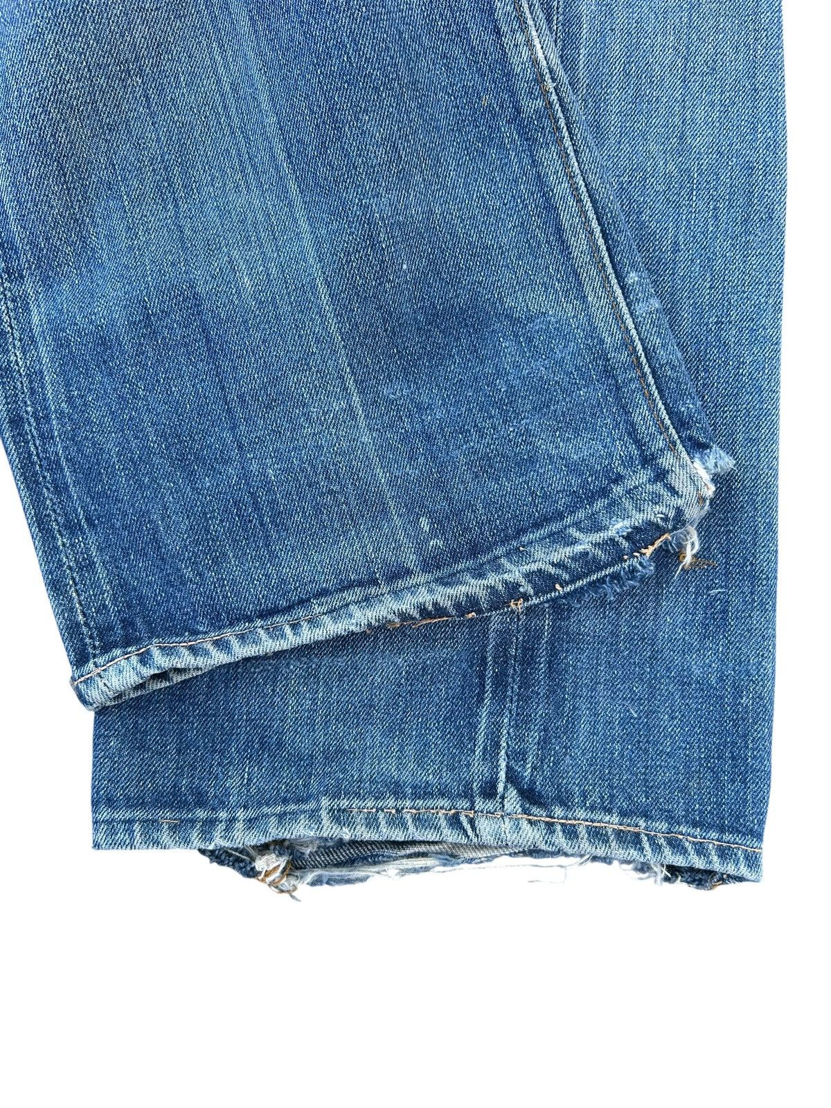 Levi's 60s-70s THRASHED Vintage Levis 6 Big E Denim Jeans Size US 33 - 18 Thumbnail