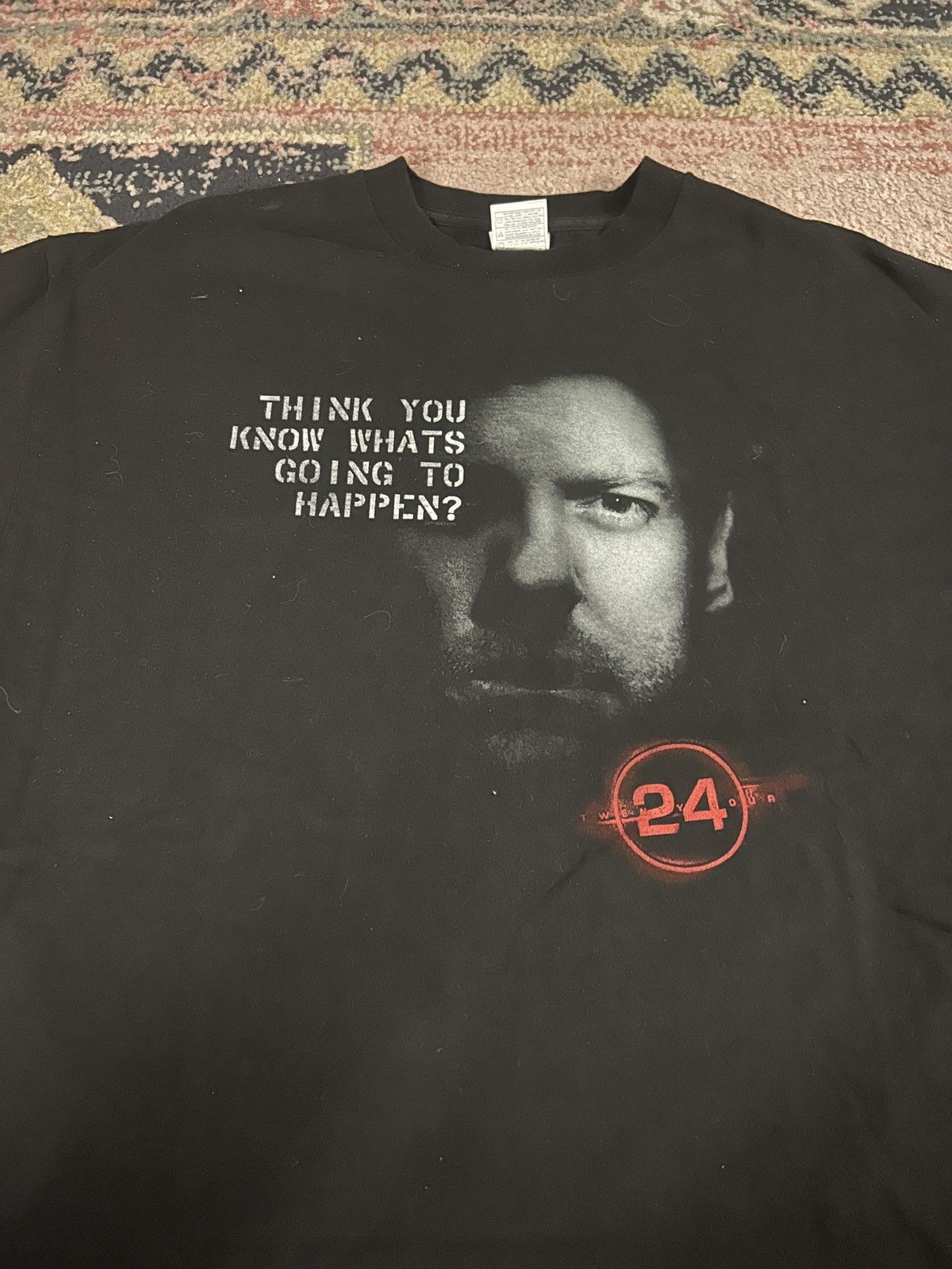 Vintage 2007 Jack Bauer 24 TV Show Promo T-shirt Size US XL / EU 56 / 4 - 2 Thumbnail