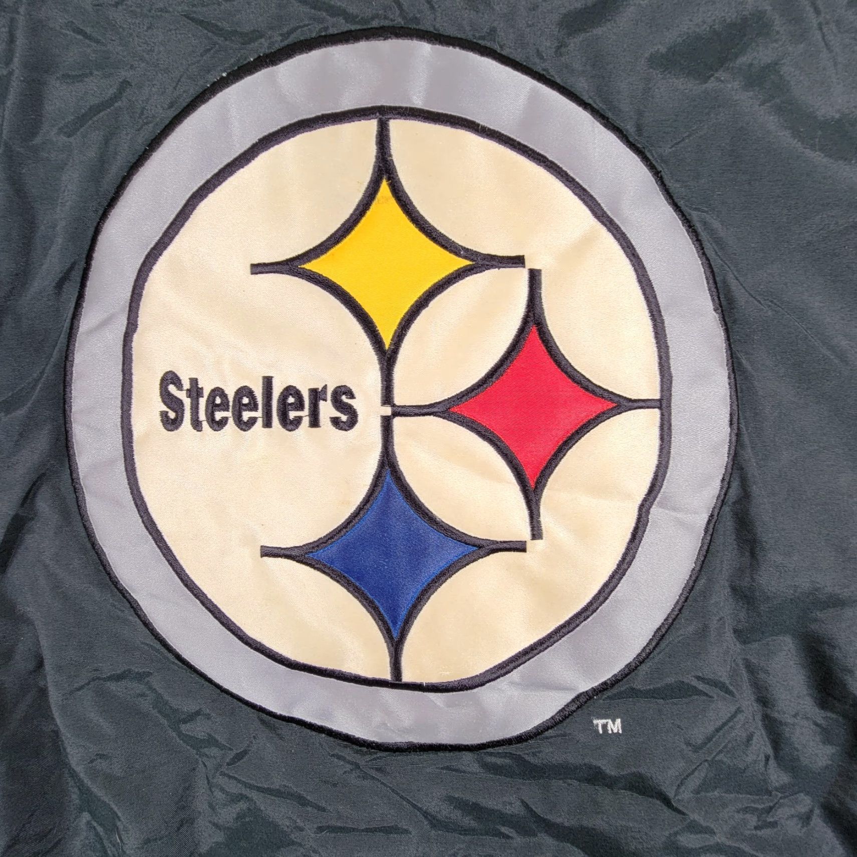 Starter VINTAGE Starter Pro Line Pittsburgh Steelers Puffer Jacket Men's M NFL Coat Black Nylon Lined 90s Size US M / EU 48-50 / 2 - 5 Thumbnail