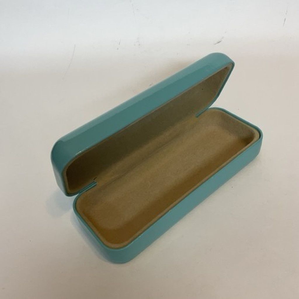 Tiffany & Co. Tiffany & Co Robin's Egg Blue Glasses Clam Shell Hard Case Size ONE SIZE - 6 Thumbnail