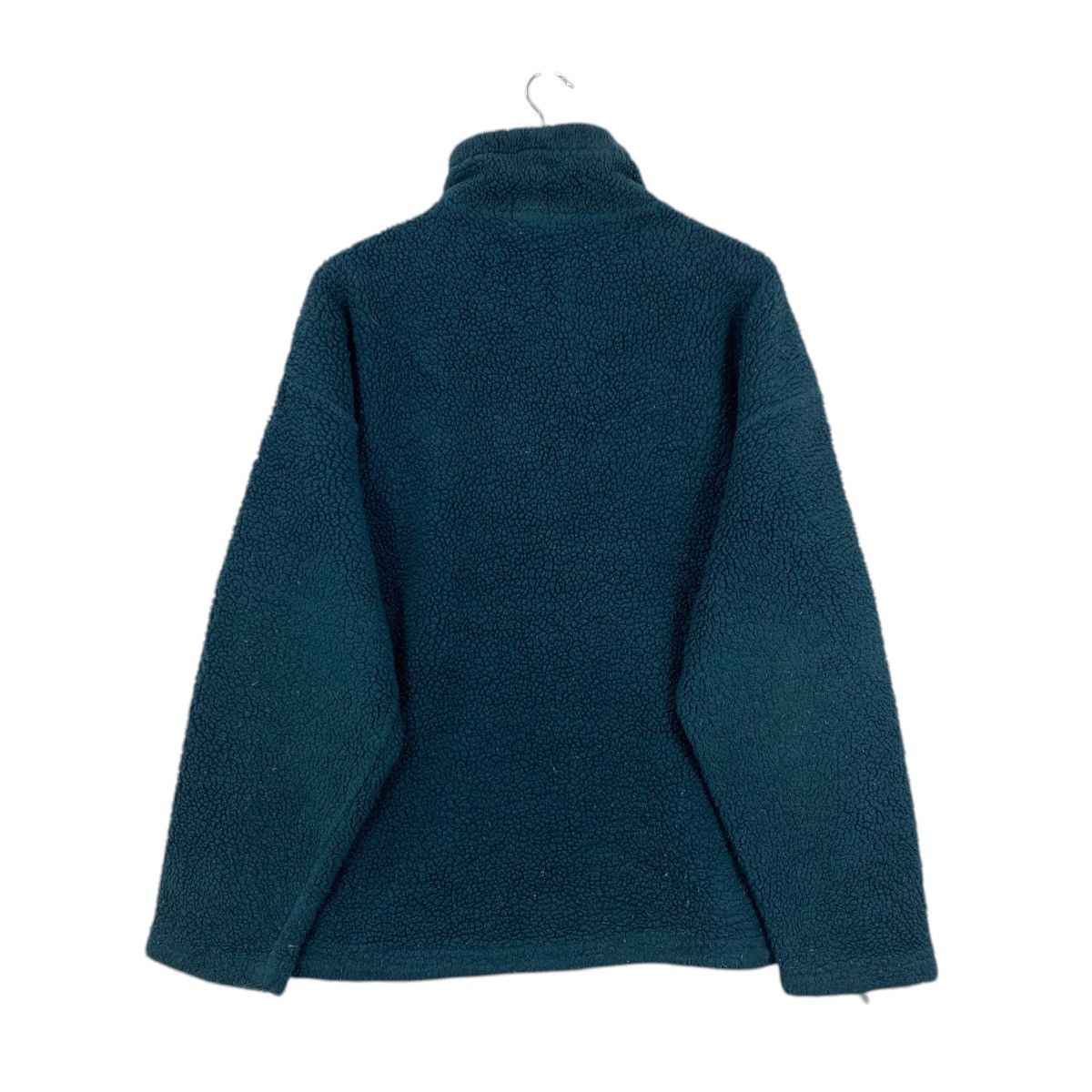 Dolce & Gabbana Vtg D&G Dolce & Gabbana Archive Sherpa Fleece 1/4 Zip Teal Size US XL / EU 56 / 4 - 2 Thumbnail