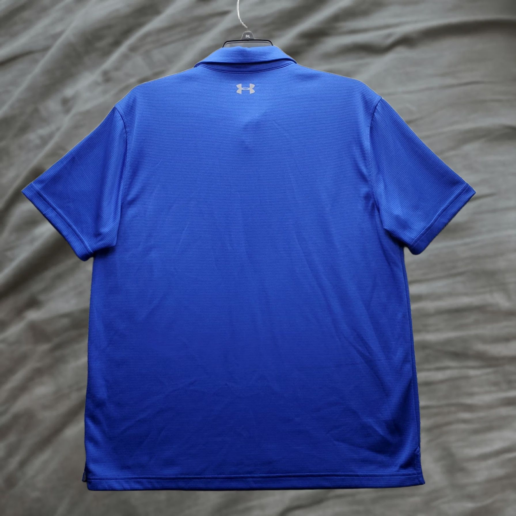 Under Armour Under Armour Polo Shirt Men XL Blue Loose Fit HeatGear Short Sleeve Slit Popover Polo XL Men Blue Size US XL / EU 56 / 4 - 1 Thumbnail