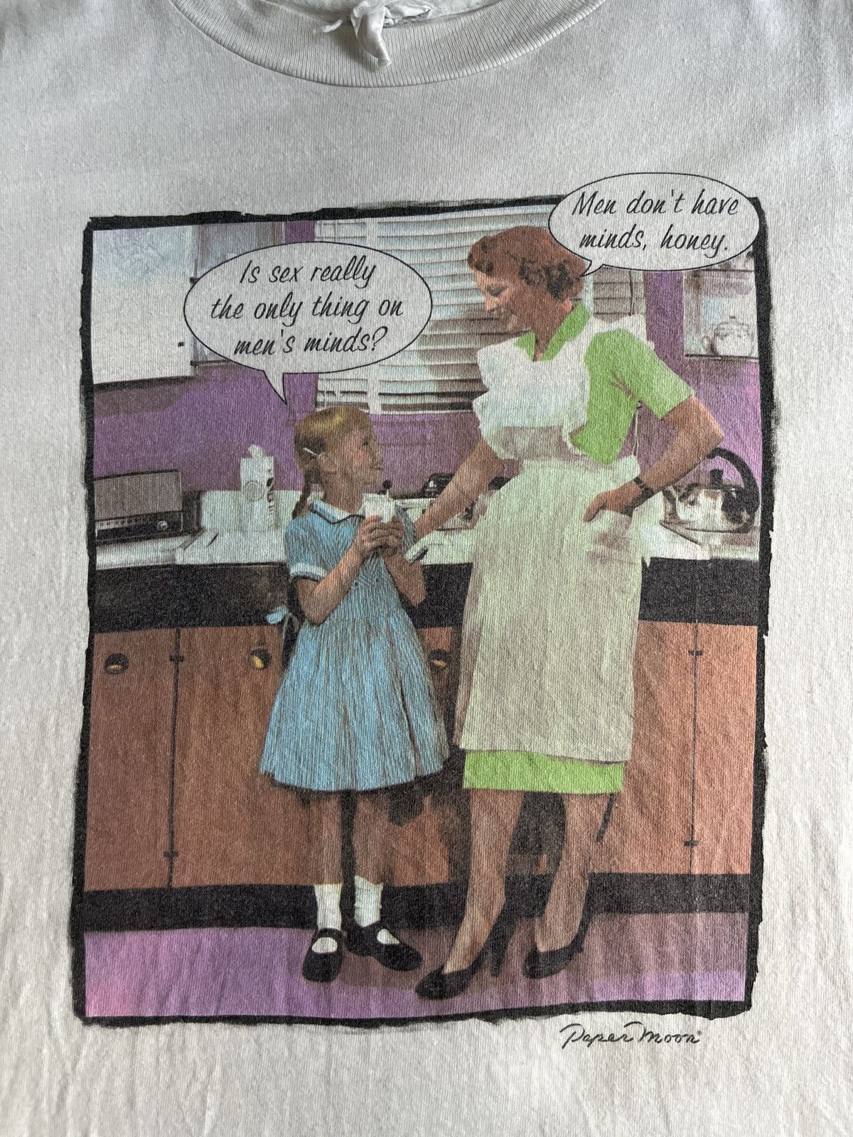 Vintage Paper Moon Graphic t shirt