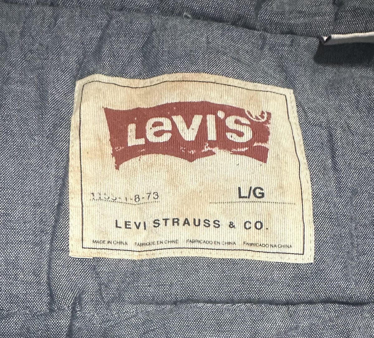 Levi's Vintage Levis Duck Canvas Jacket Hoodie Zipper Ups Size US L / EU 52-54 / 3 - 9 Thumbnail