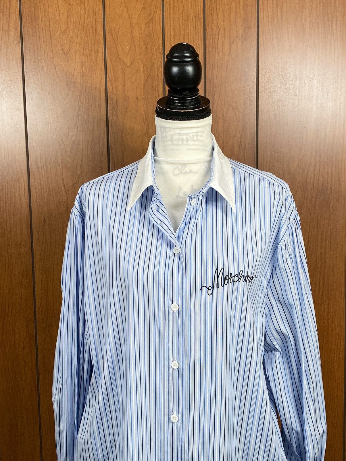 Moschino Moschino striped asymmetric shirt dress size 14 Size XL / US 12-14 / IT 48-50 - 7 Thumbnail