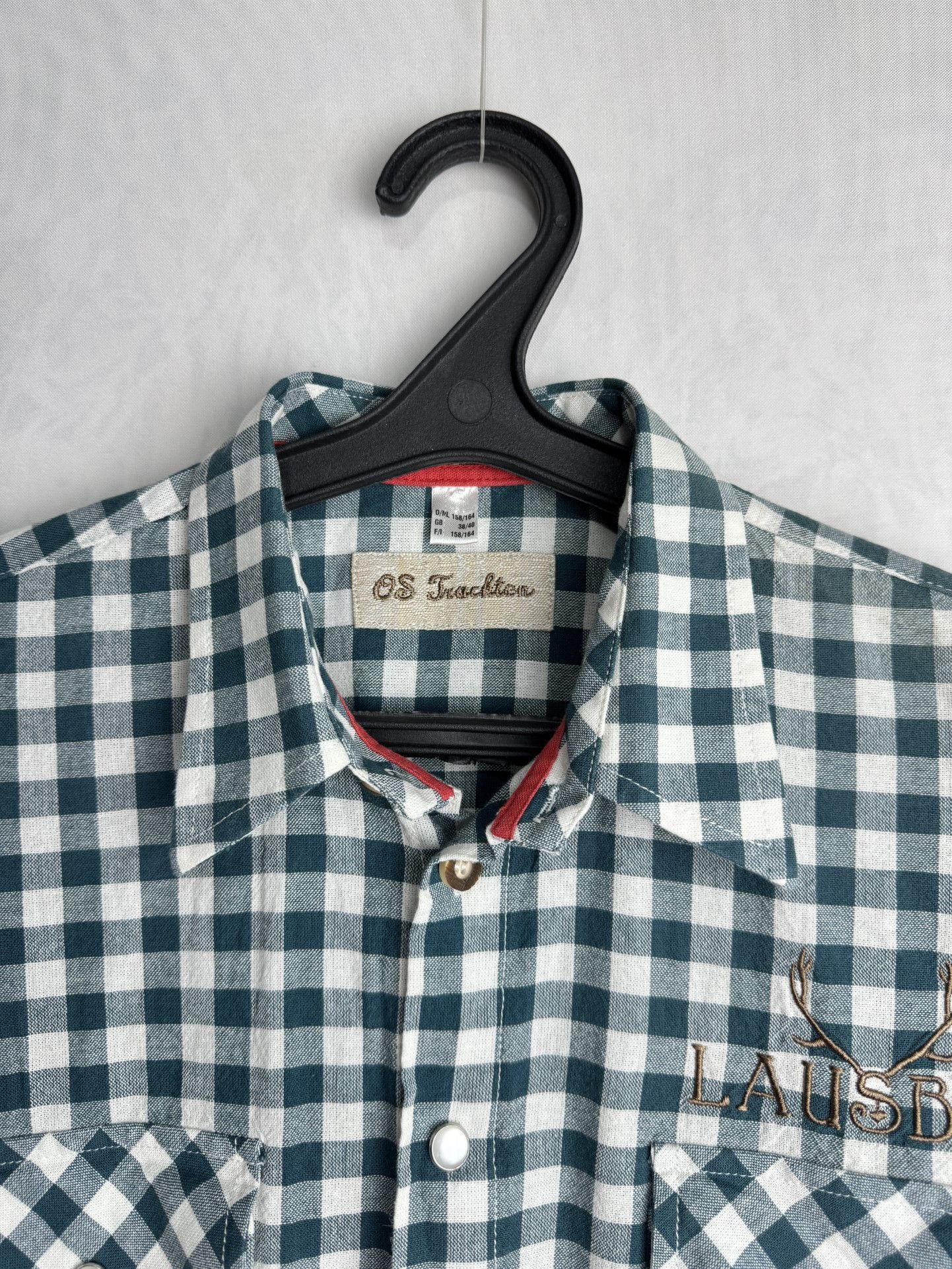 Other TRACHTEN men’s Austrian cotton button up shirt Size US S / EU 44-46 / 1 - 4 Thumbnail