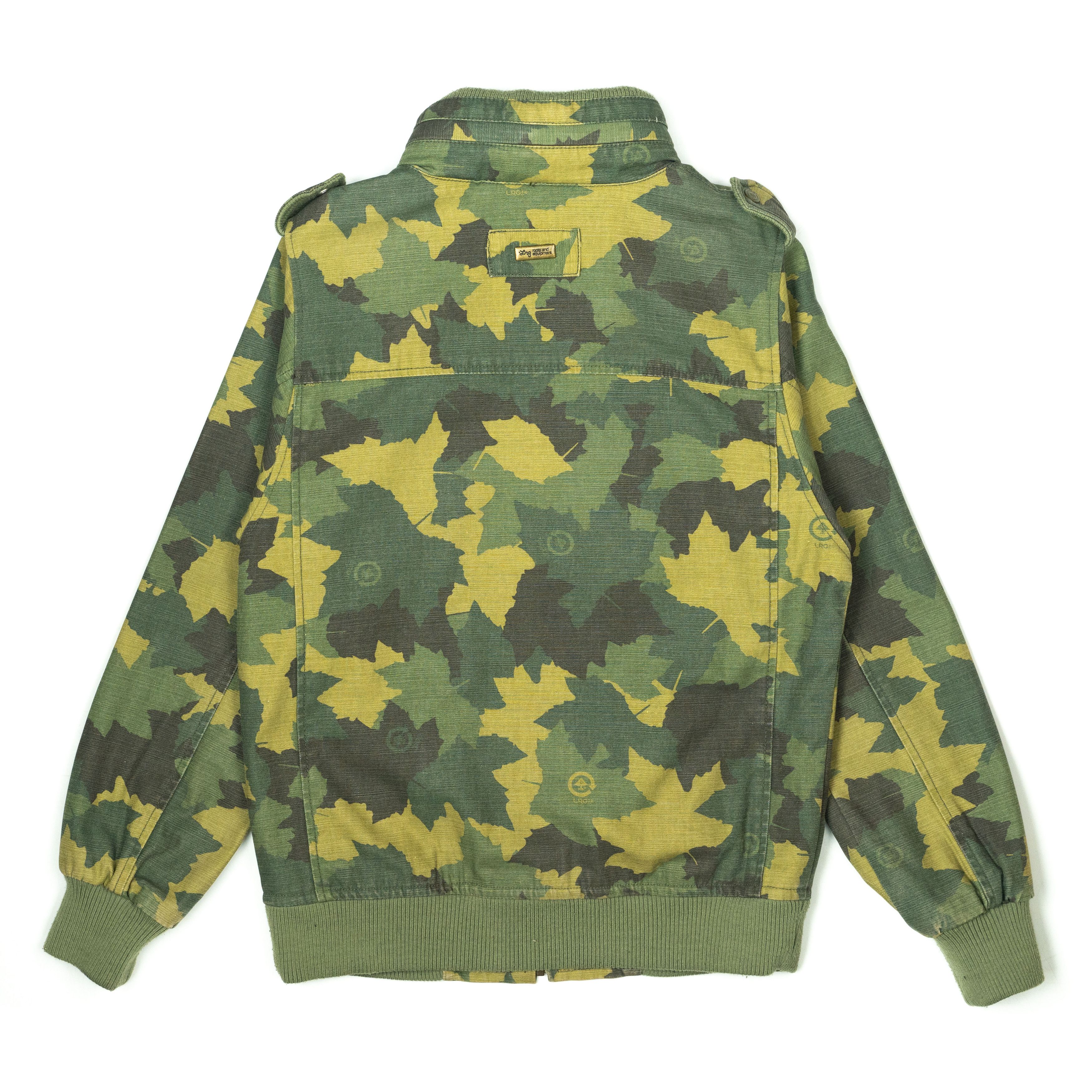 LRG LRG Maple Leaf Pattern Military Jacket Size US XL / EU 56 / 4 - 2 Thumbnail
