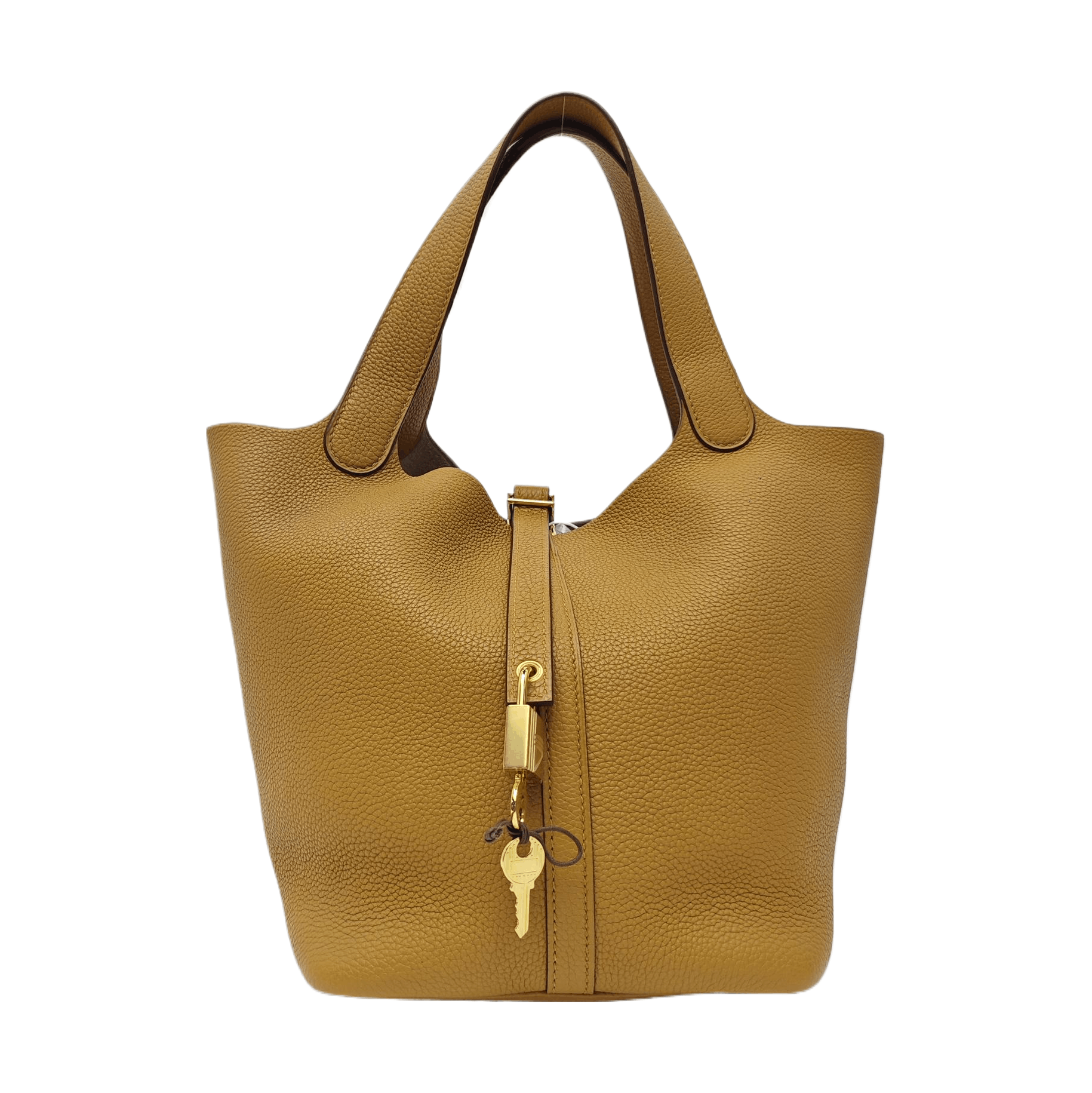Hermes Hermès Picotin Lock 22 Clemence Leather Bag Size ONE SIZE Size ONE SIZE - 1 Thumbnail