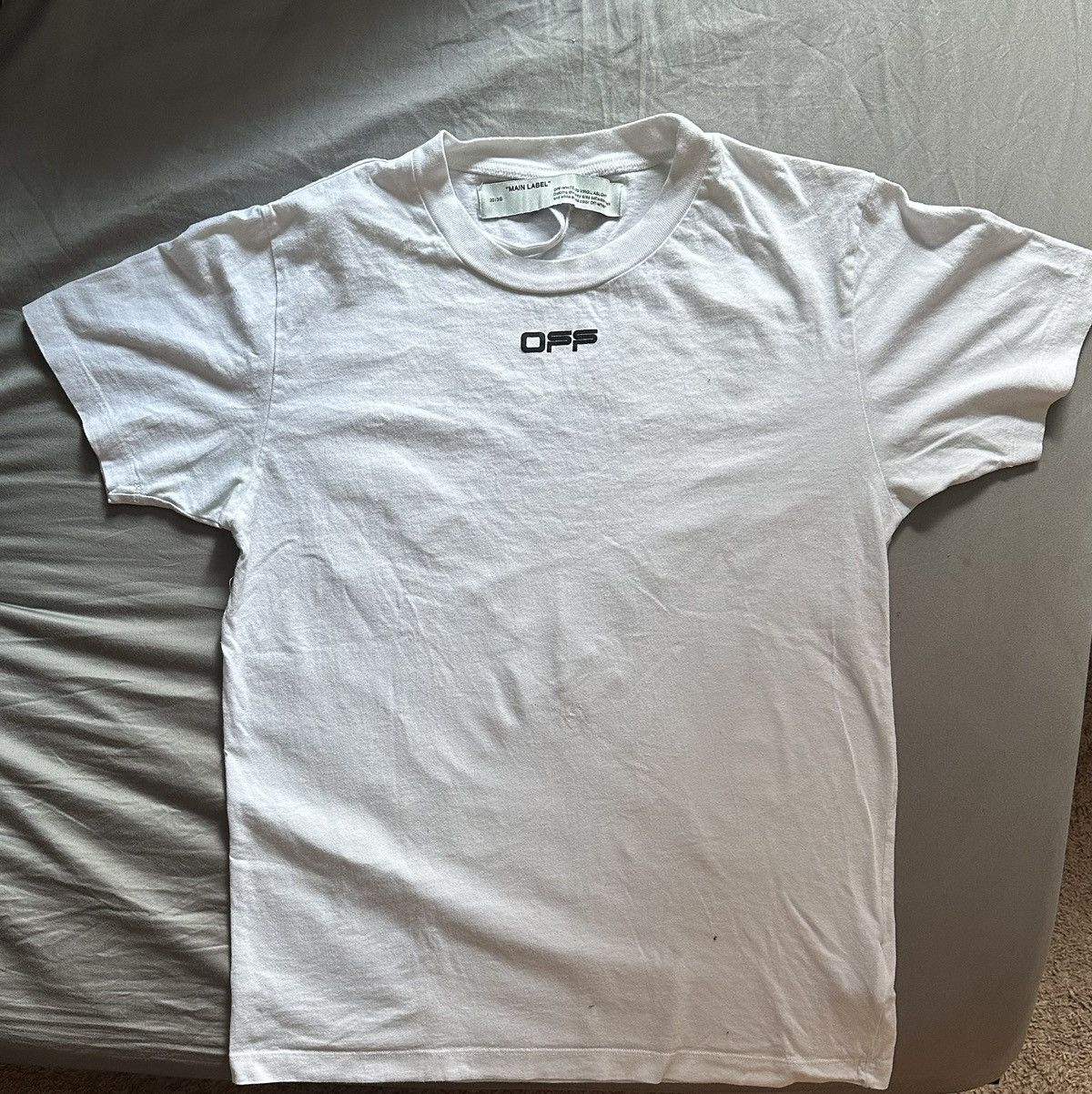 Off-White OFF-WHITE SS20 Airport Tape Tee Size US M / EU 48-50 / 2 - 1 Thumbnail
