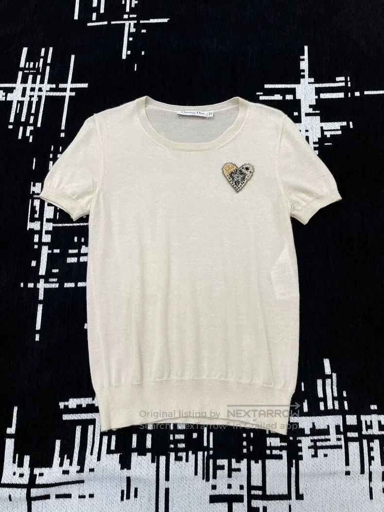 Dior Dior Beige love studded short sleeves Size XS / US 0-2 / IT 36-38 - 1 Thumbnail
