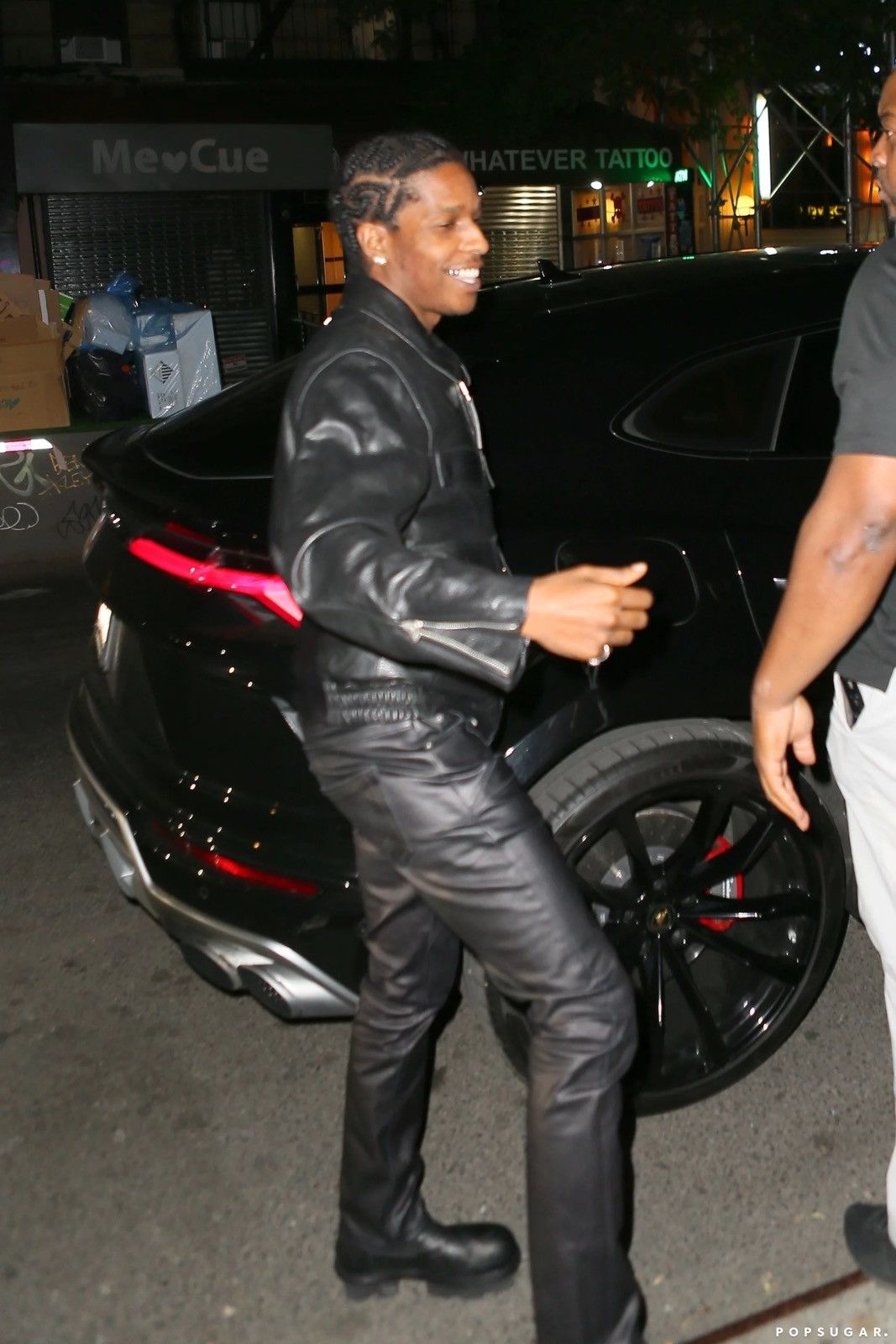 Genuine Leather Vintage Louis Real Leather Pants Kanye West Style Size US 32 / EU 48 - 12 Thumbnail
