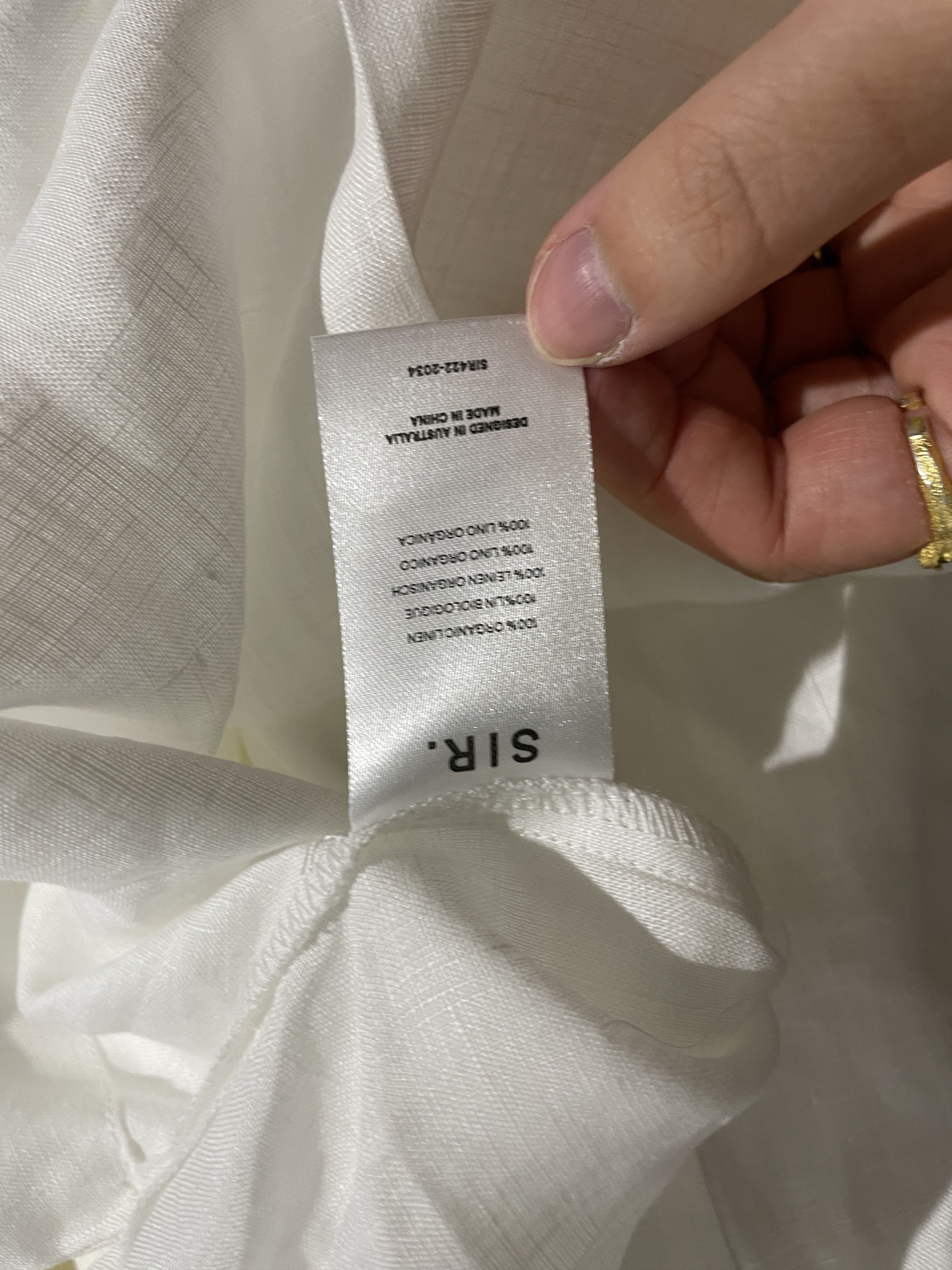 SIR. Amar Shirt Size M / US 6-8 / IT 42-44 - 7 Thumbnail