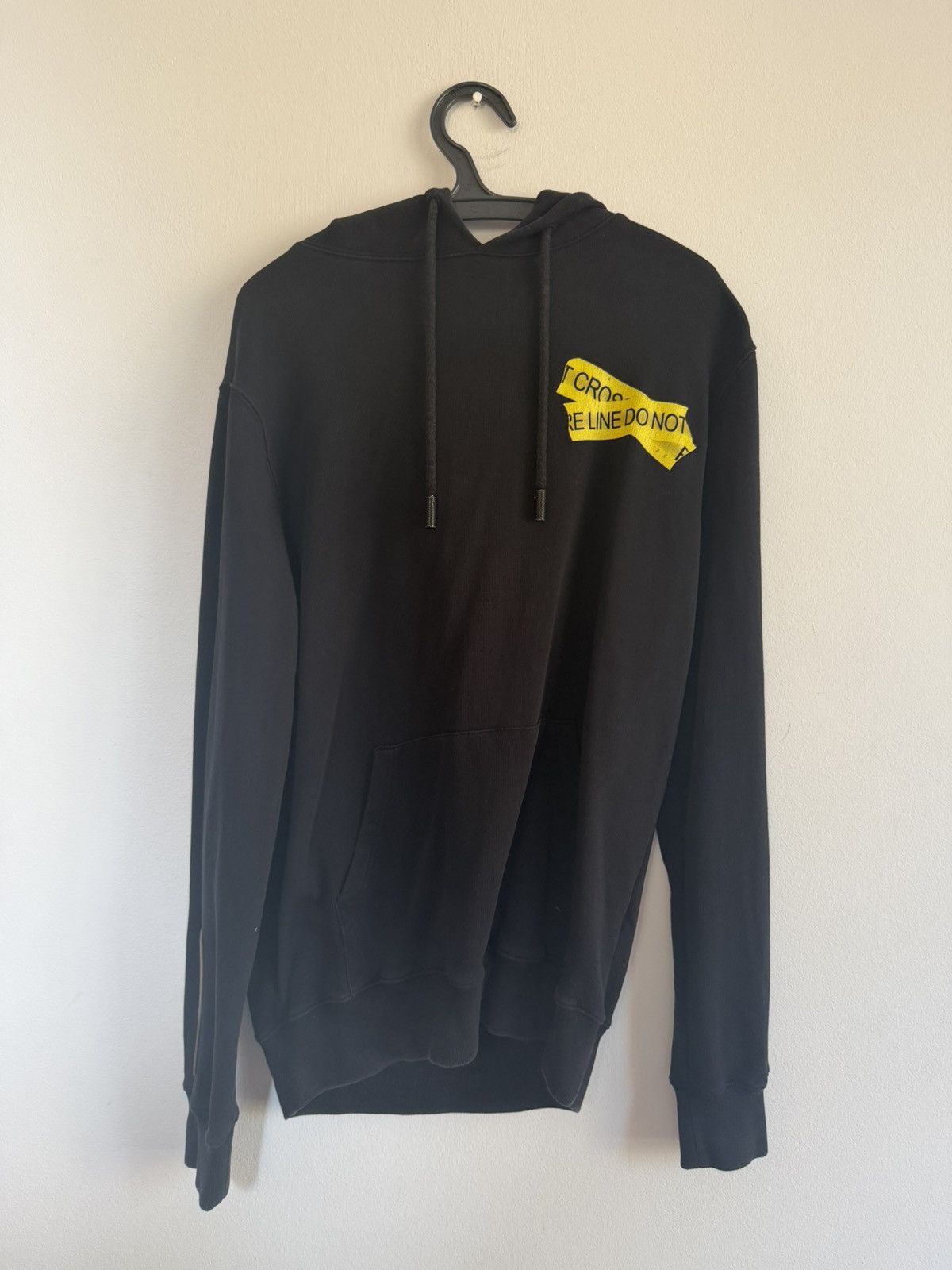 Off-White Off White Fire Do Not Cross Line Hoodie Size US M / EU 48-50 / 2 - 4 Thumbnail
