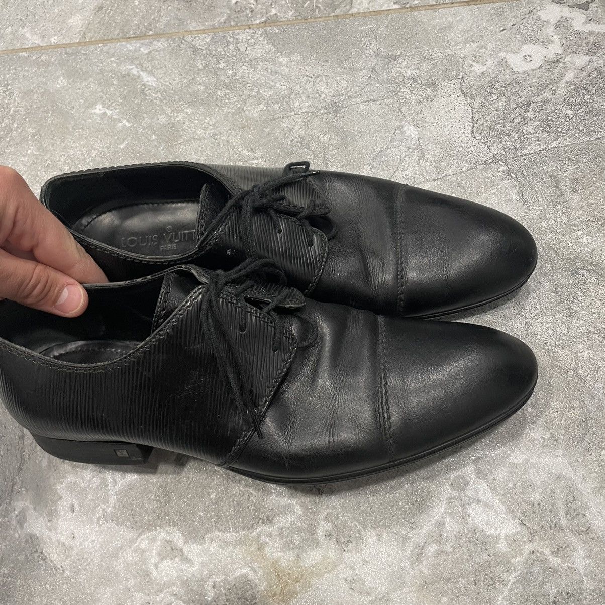 Louis Vuitton LOUIS VUITTON Shoes Loafers LV Logo boots black old money Size US 8.5 / EU 41-42 - 6 Thumbnail