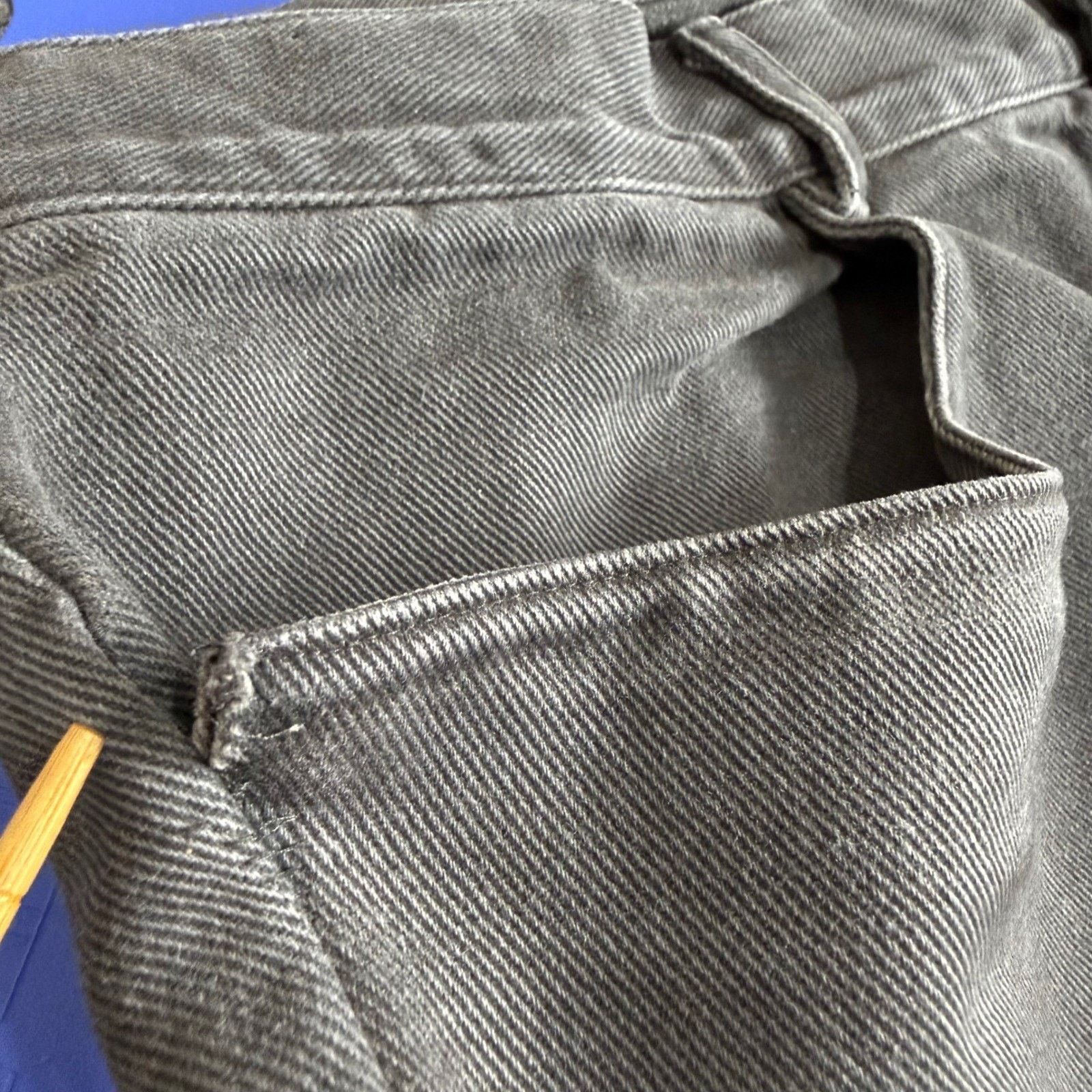 Alex Crane Alex Crane Jeans Mens 32x29 Gray Button Fly Casual Denim Size US 32 / EU 48 - 4 Thumbnail