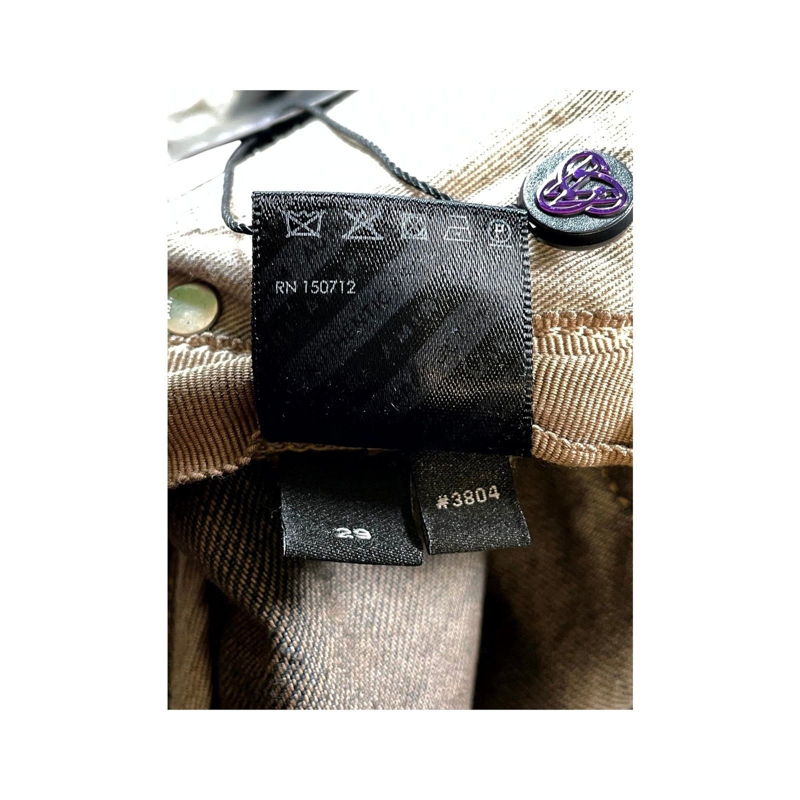 Amiri Amiri MA Slim Rust Wash Jeans Size US 29 - 7 Thumbnail
