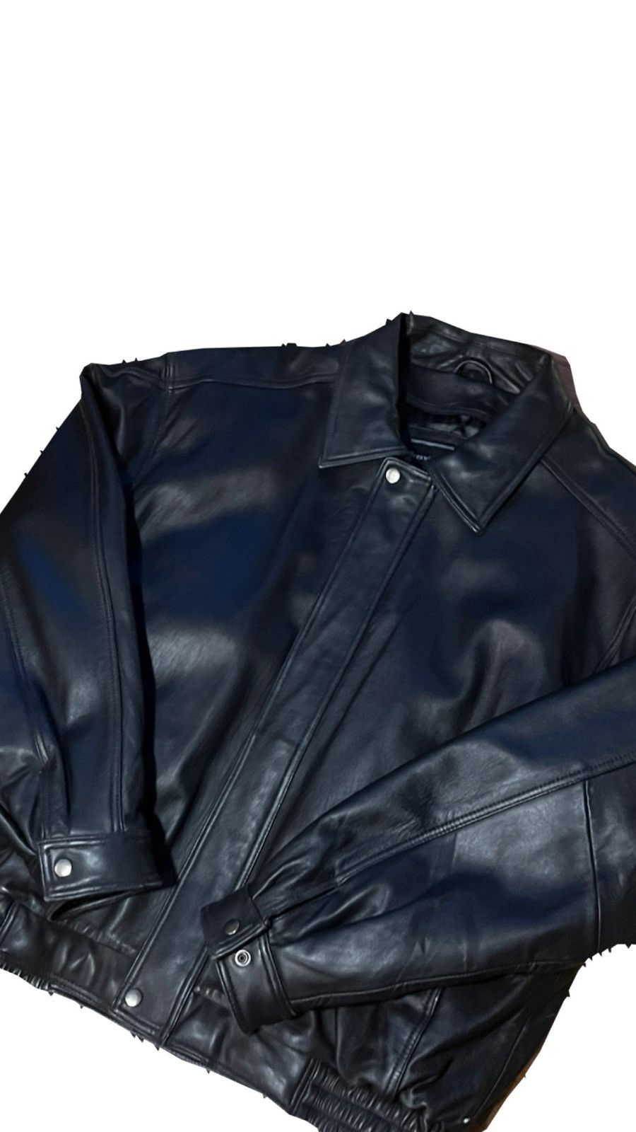 Vintage Vintage leather bomber Size US XL / EU 56 / 4 - 2 Thumbnail