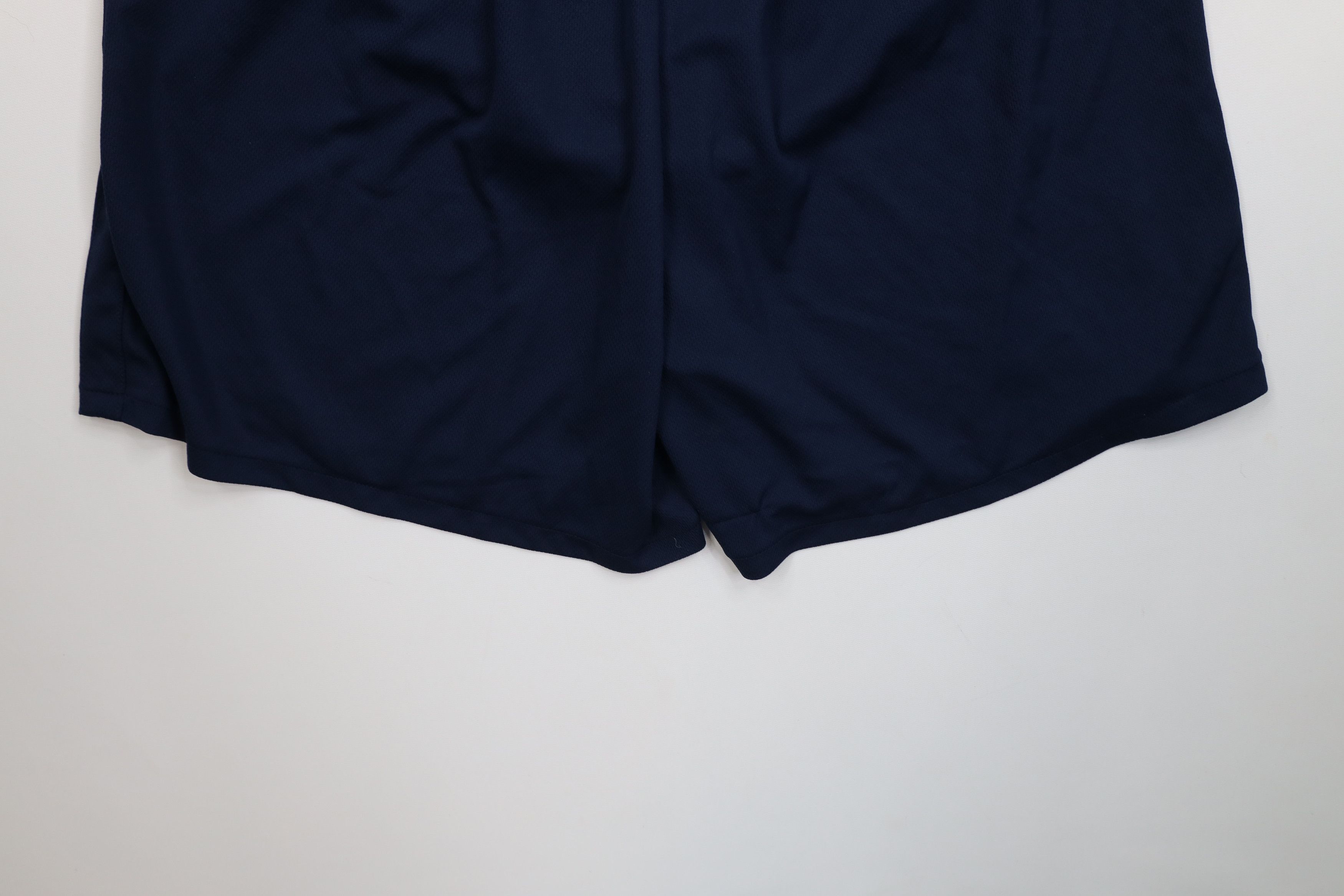 Nike Vintage Nike Scott Mini Swoosh Above Knee Lined Shorts Blue Size US 38 / EU 54 - 13 Thumbnail