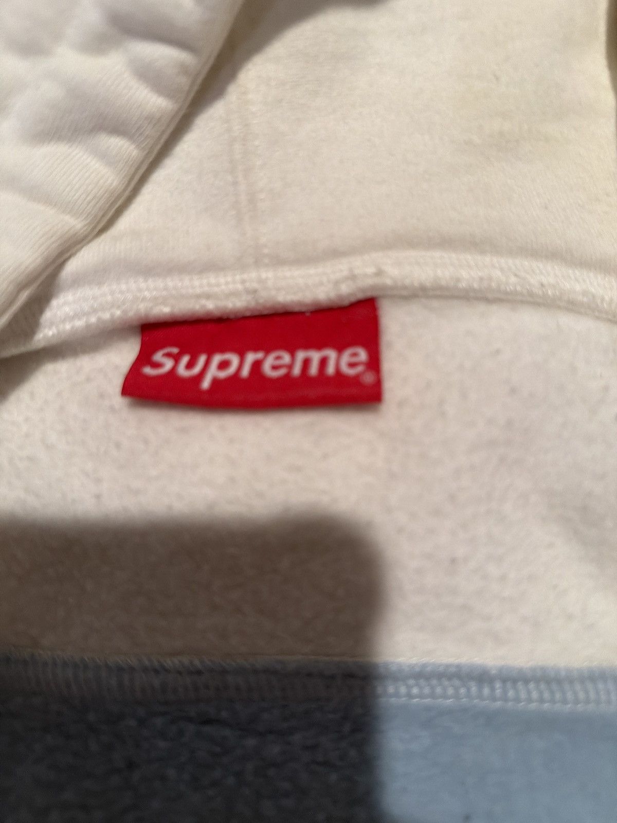 Supreme Supreme Old English Stripe Zip Up Sweatshirt Size US M / EU 48-50 / 2 - 5 Thumbnail