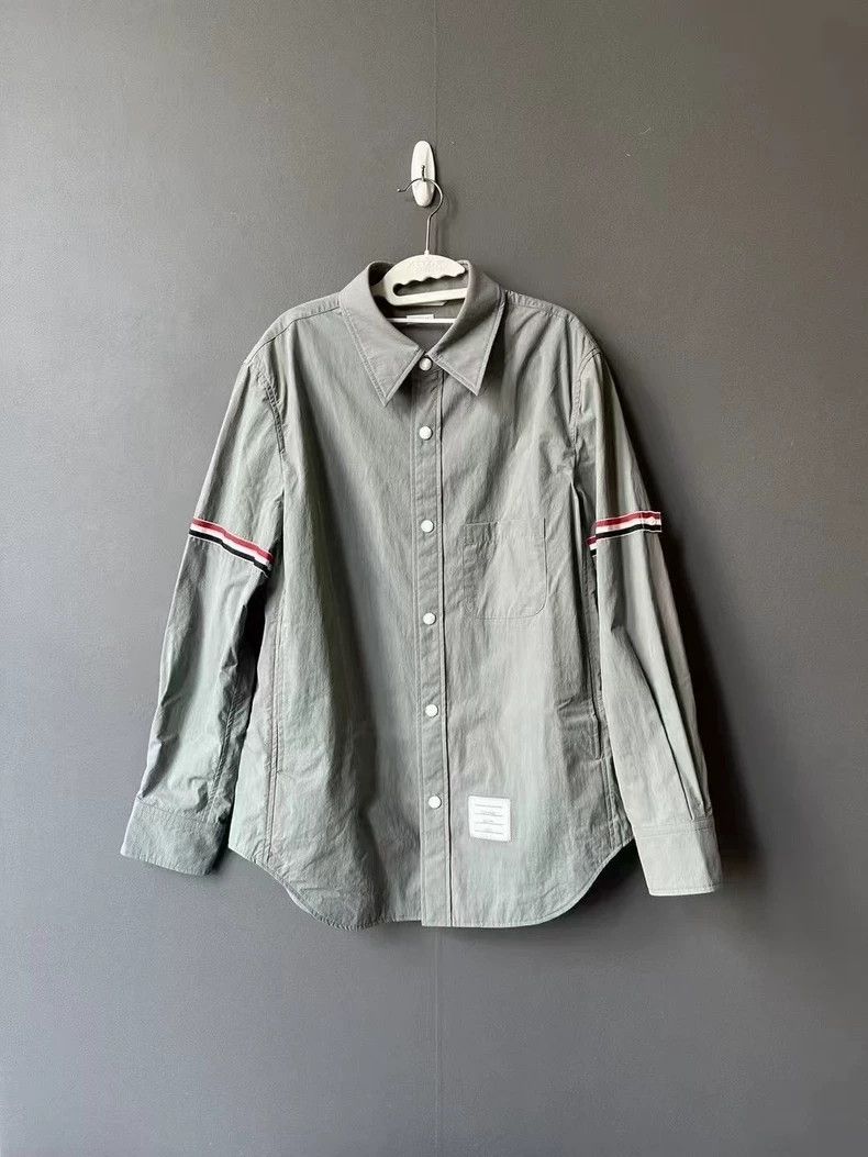 Thom Browne Thom Browne size2 Double-breasted shirt jacket Size US M / EU 48-50 / 2 - 1 Thumbnail