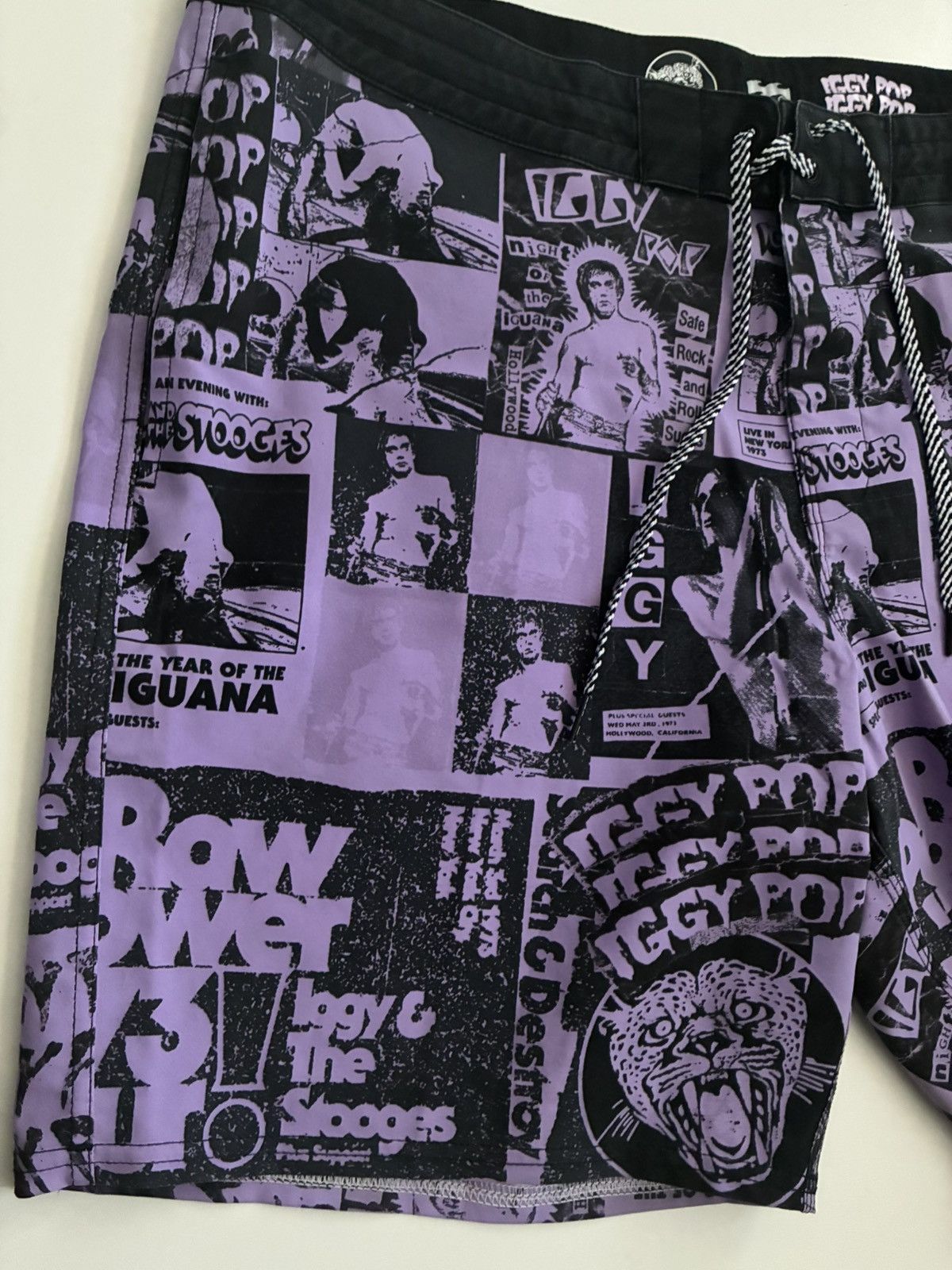 Billabong Billabong shorts Iggy Pop rare band rock archive art garde Size US 38 / EU 54 - 7 Thumbnail