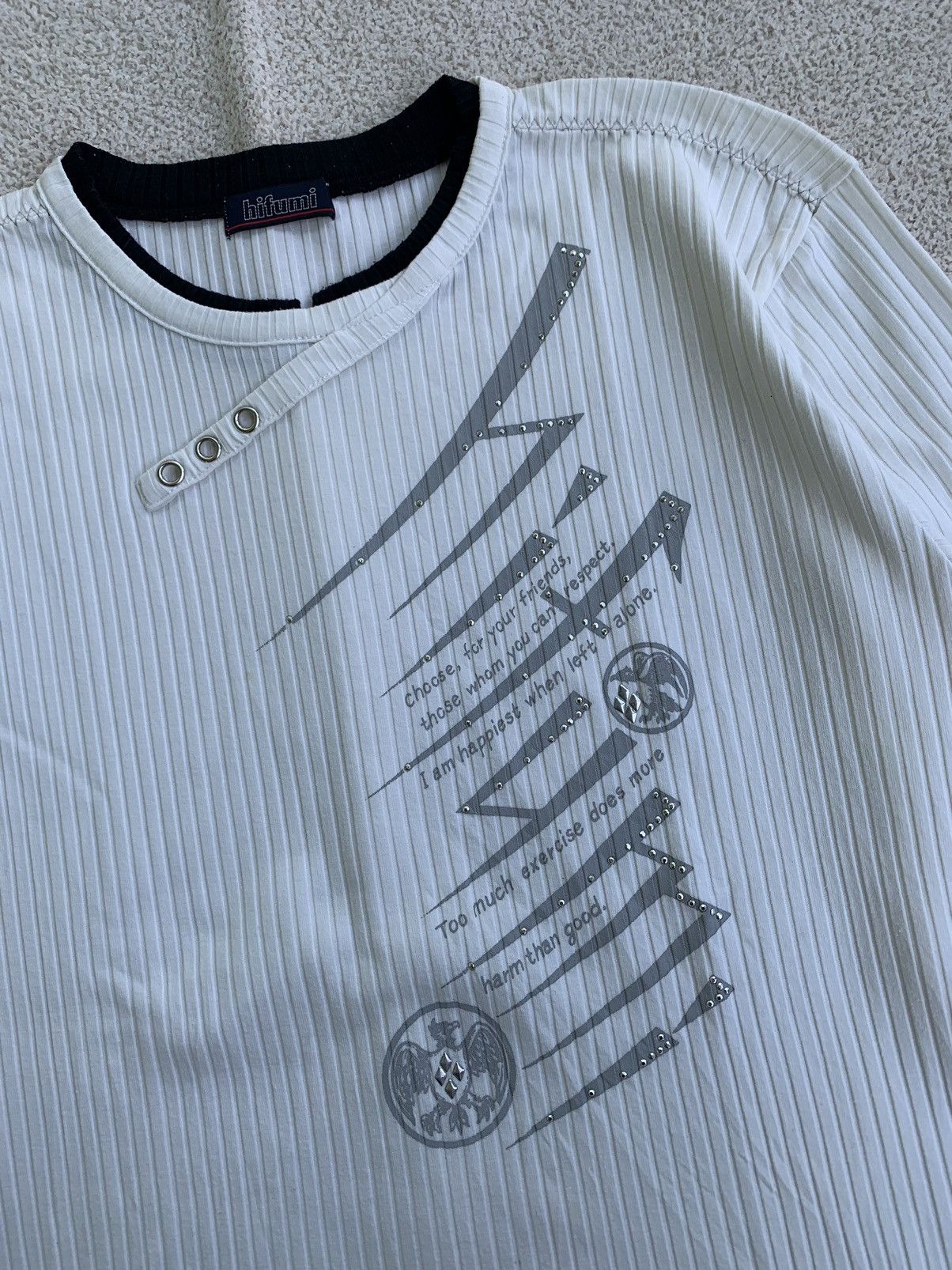 14th Addiction × If Six Was Nine × KMRii Japanese Poem Hifumi Size US L / EU 52-54 / 3 - 4 Thumbnail
