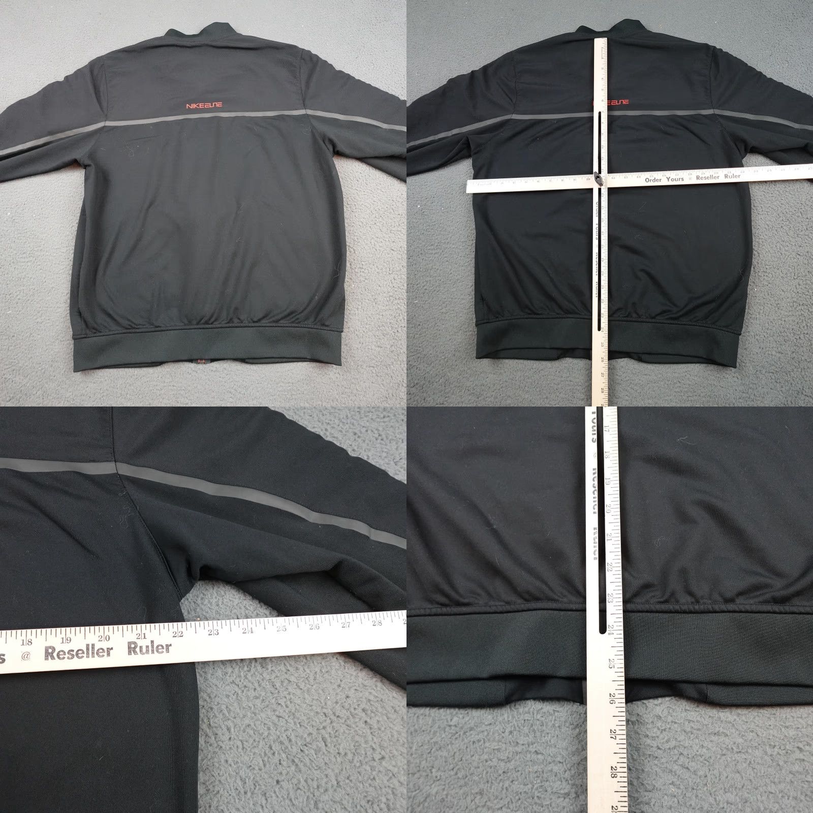 Nike Nike Elite Jacket Mens Large Black Dri-FIT Full Zip Track Basketball Warmup Size US L / EU 52-54 / 3 - 8 Thumbnail