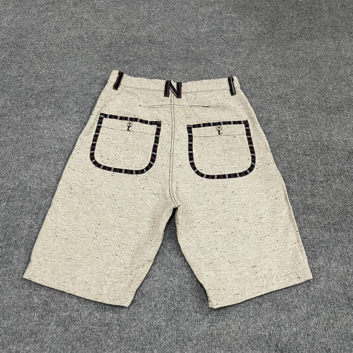 Issey Miyake Issey Miyake Né-net Nep Tweed Button Fly Shorts Size US 27 - 6 Thumbnail
