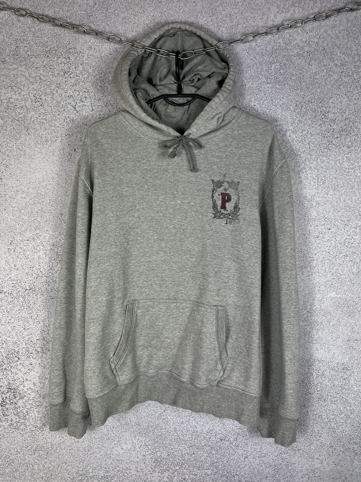 Polo Ralph Lauren Rare! Vintage Polo Ralph Lauren Stadium Rugby Hoodie Size US XL / EU 56 / 4 - 1 Thumbnail