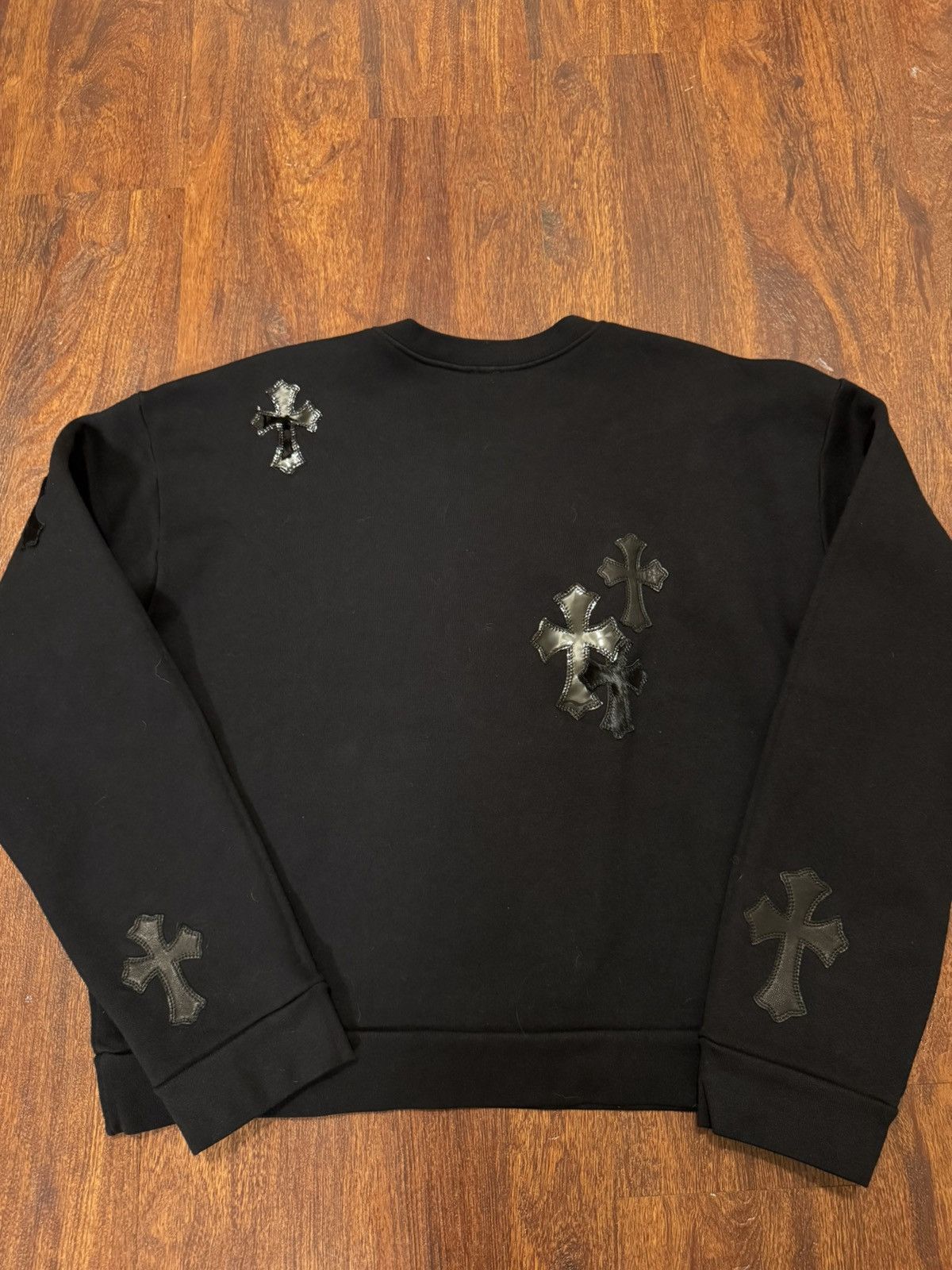 Chrome Hearts Brand New Chrome Hearts Cross Patch Sweater Size US M / EU 48-50 / 2 - 5 Thumbnail