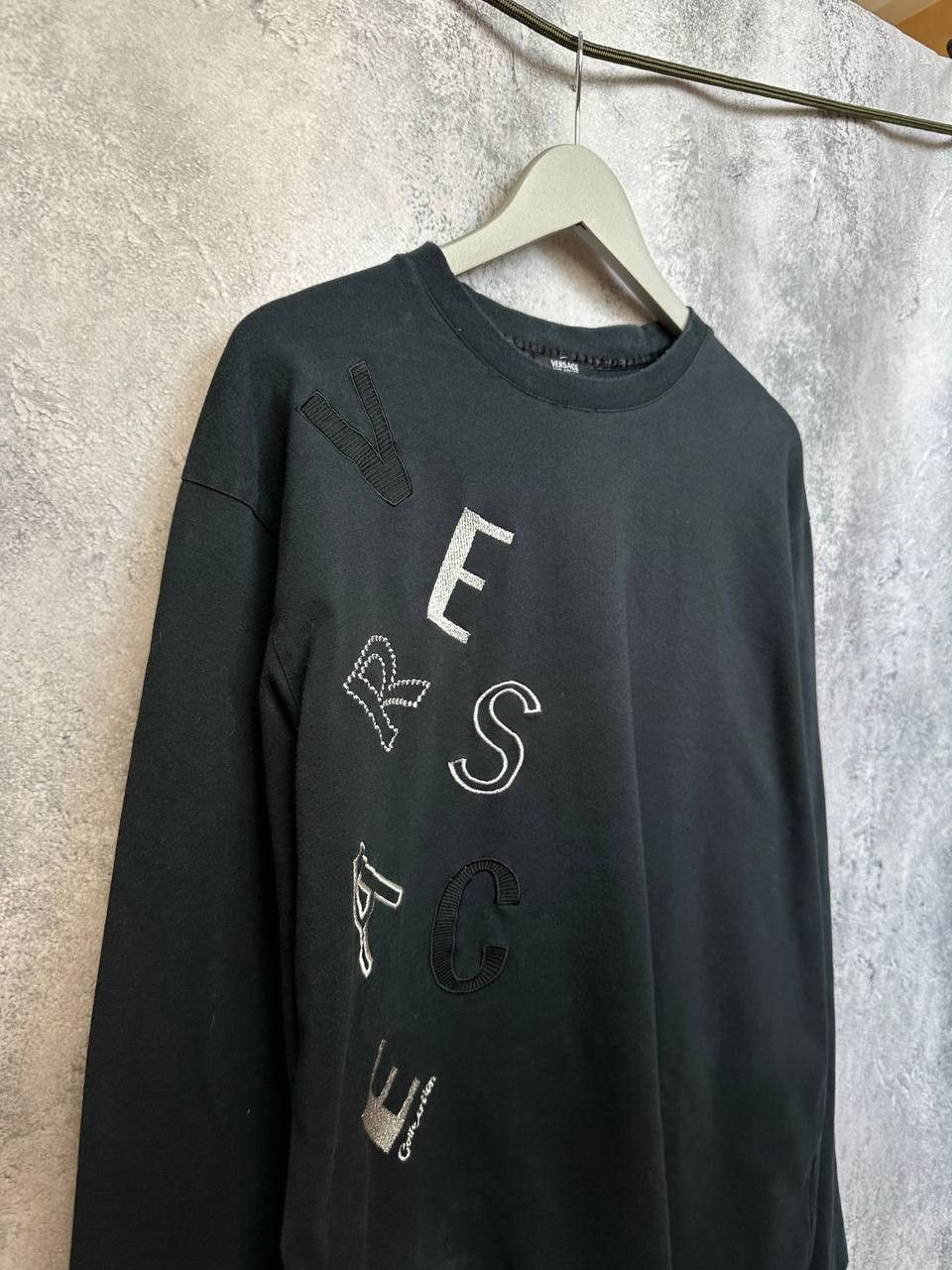 Versace Jeans Couture Versace Jeans Couture Vintage Y2K LS Sweatshirt Logo Size US XL / EU 56 / 4 - 4 Thumbnail