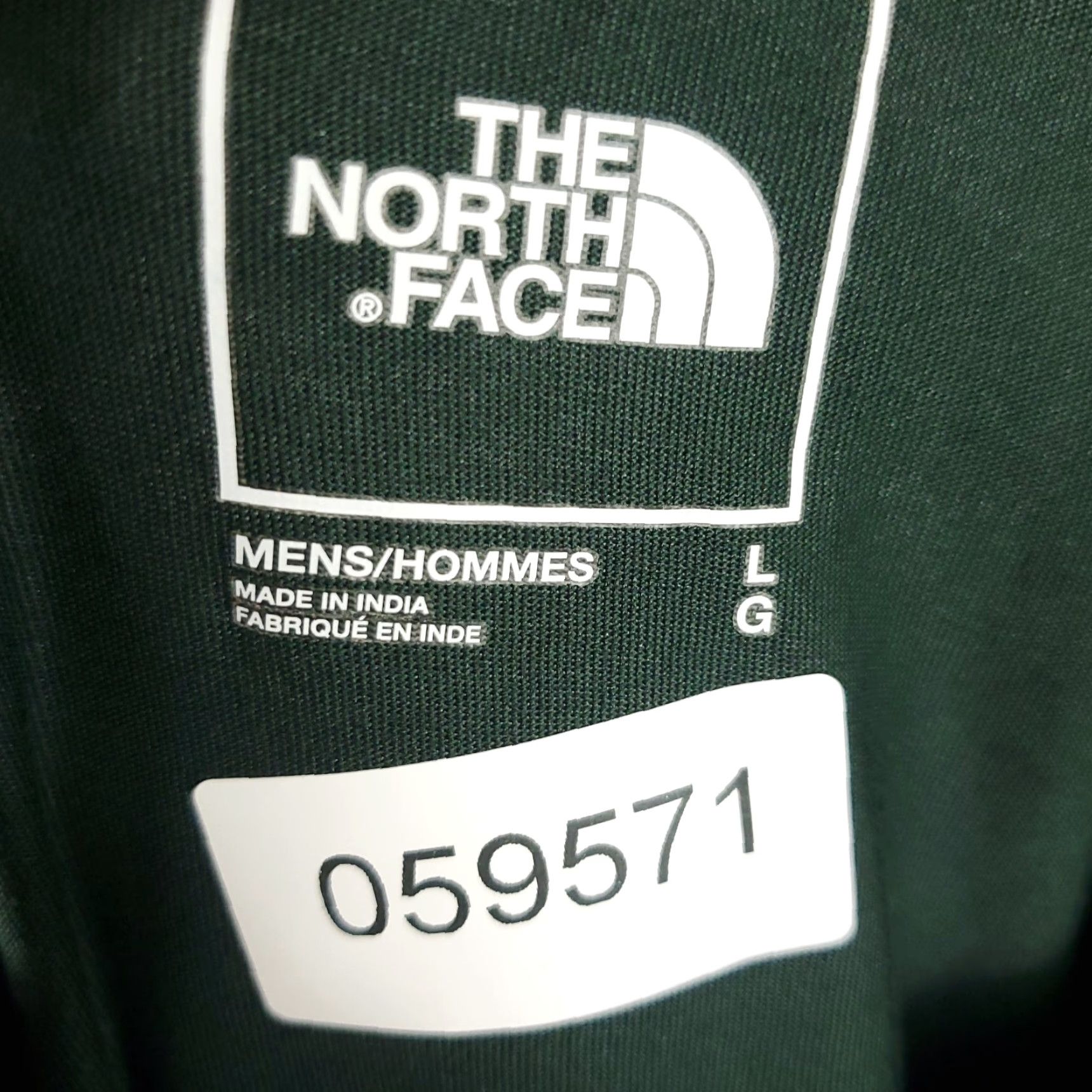The North Face The North Face T-Shirt Men Size Large Green Logo Crew Neck Long Sleeve Shirt Size US L / EU 52-54 / 3 - 8 Thumbnail