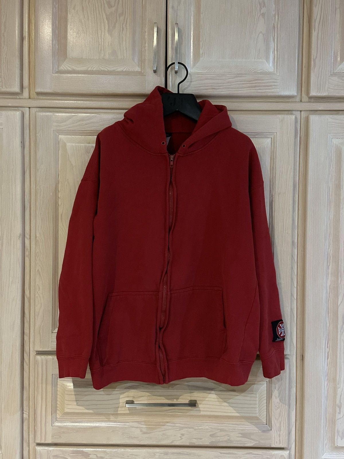 West Coast Choppers West coast choppers jesse james zip up red hoodie Size US L / EU 52-54 / 3 - 2 Thumbnail