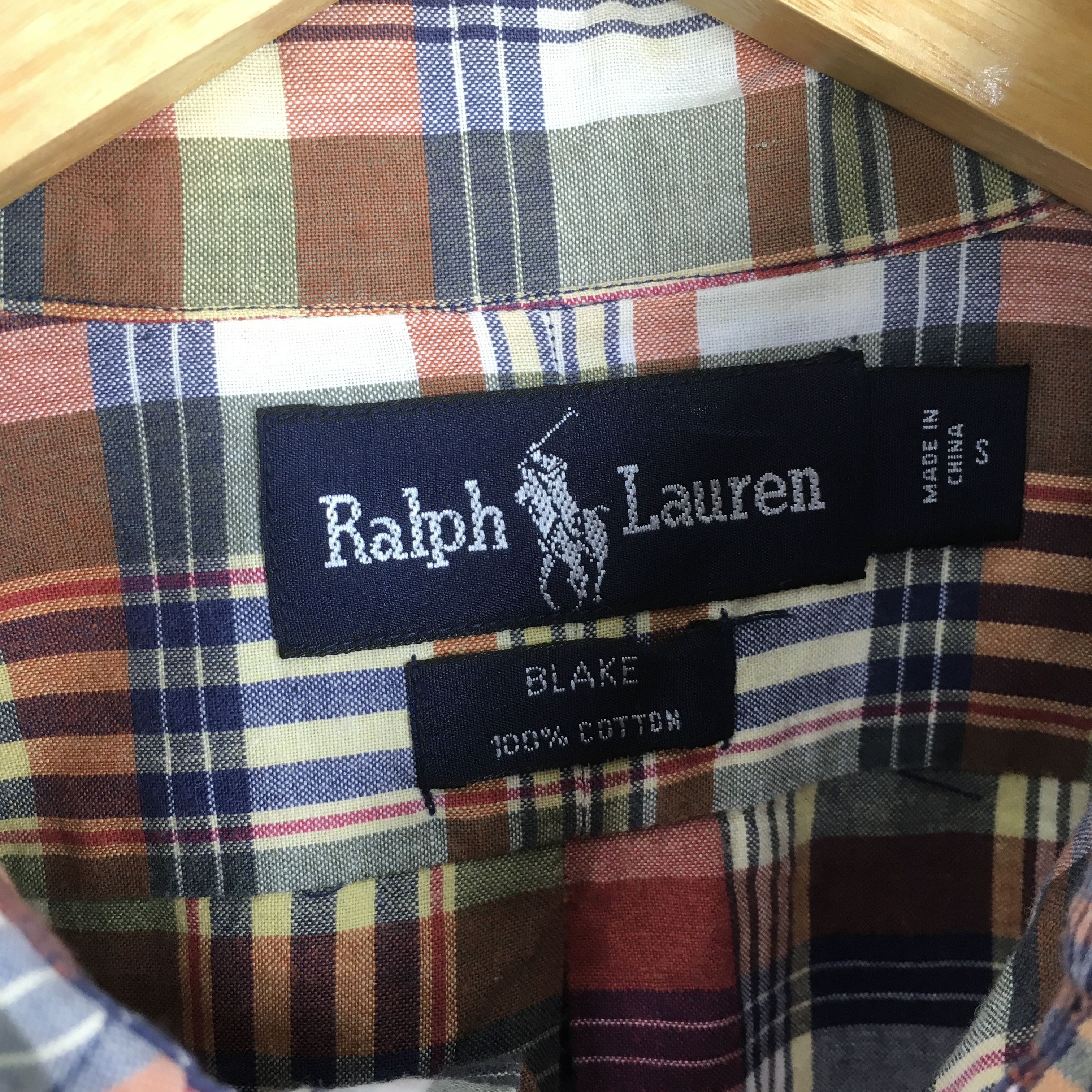 Polo Ralph Lauren Vintage 90s Polo Ralph Lauren Checkered Flannel Shirt Small Size US S / EU 44-46 / 1 - 5 Thumbnail