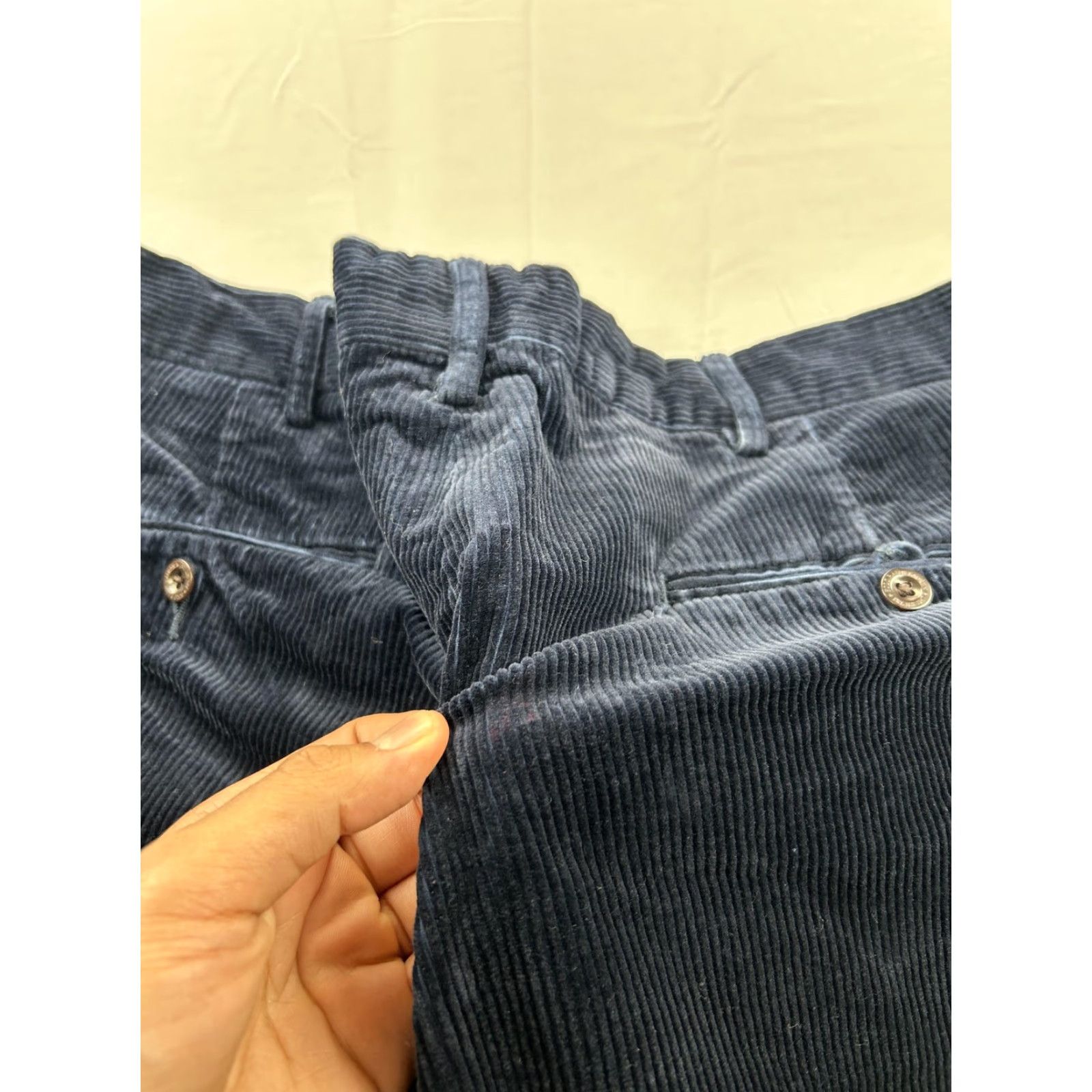 Polo Ralph Lauren Polo Ralph Lauren Corduroy Pants Mens 39X32 Blue Preston Chino Size US L / EU 52-54 / 3 - 8 Thumbnail