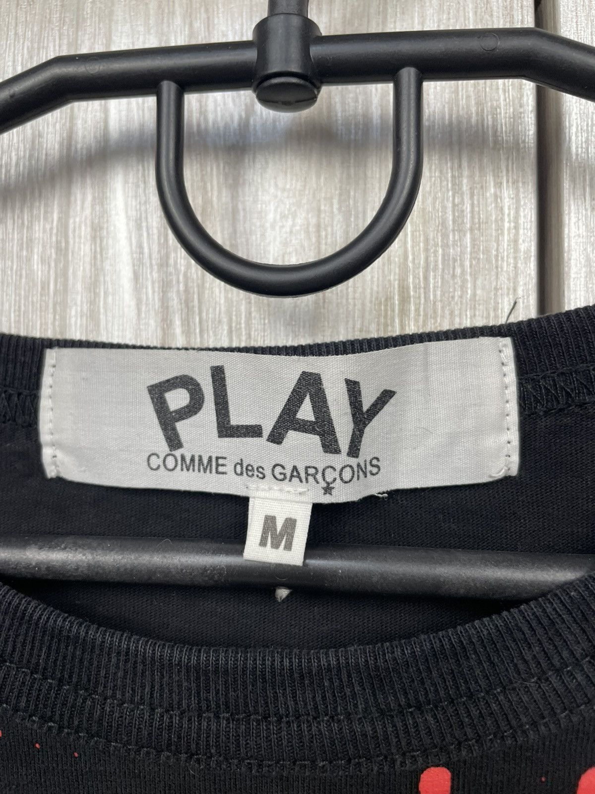 Comme des Garcons PLAY Comme Des Gargons Play Heart Splatter Tee Rare T Shirt Size US M / EU 48-50 / 2 - 8 Thumbnail