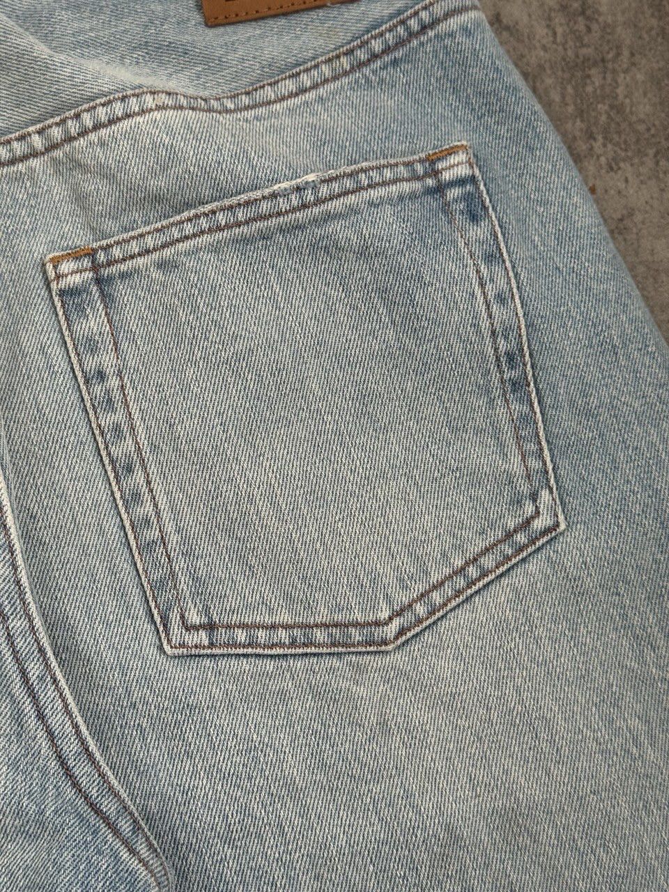 Other Toteme Blue Washed Denim Jeans Size US 32 / EU 48 - 10 Thumbnail
