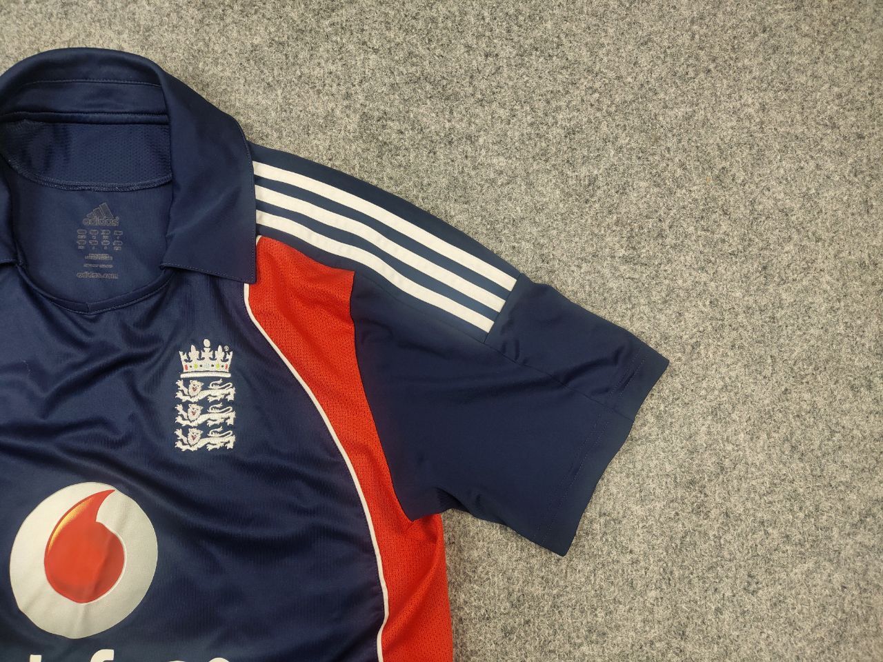 Adidas Adidas England 2008 Cricket Shirt Vodafone Vintage Jersey Size US M / EU 48-50 / 2 - 4 Thumbnail