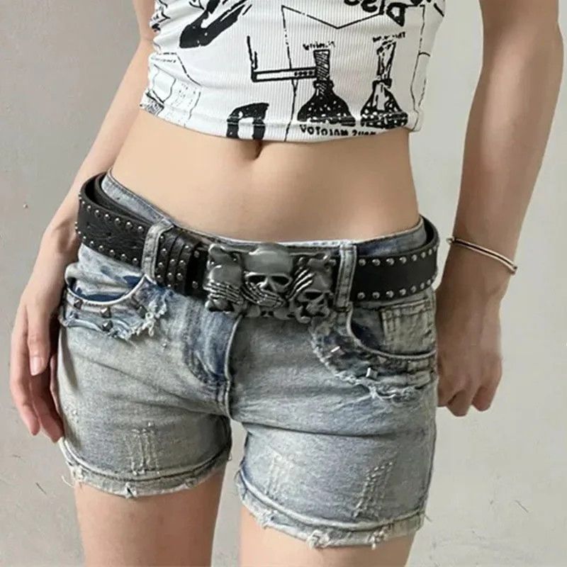 Designer × Vintage Halloween Leather Belt Size ONE SIZE - 3 Thumbnail