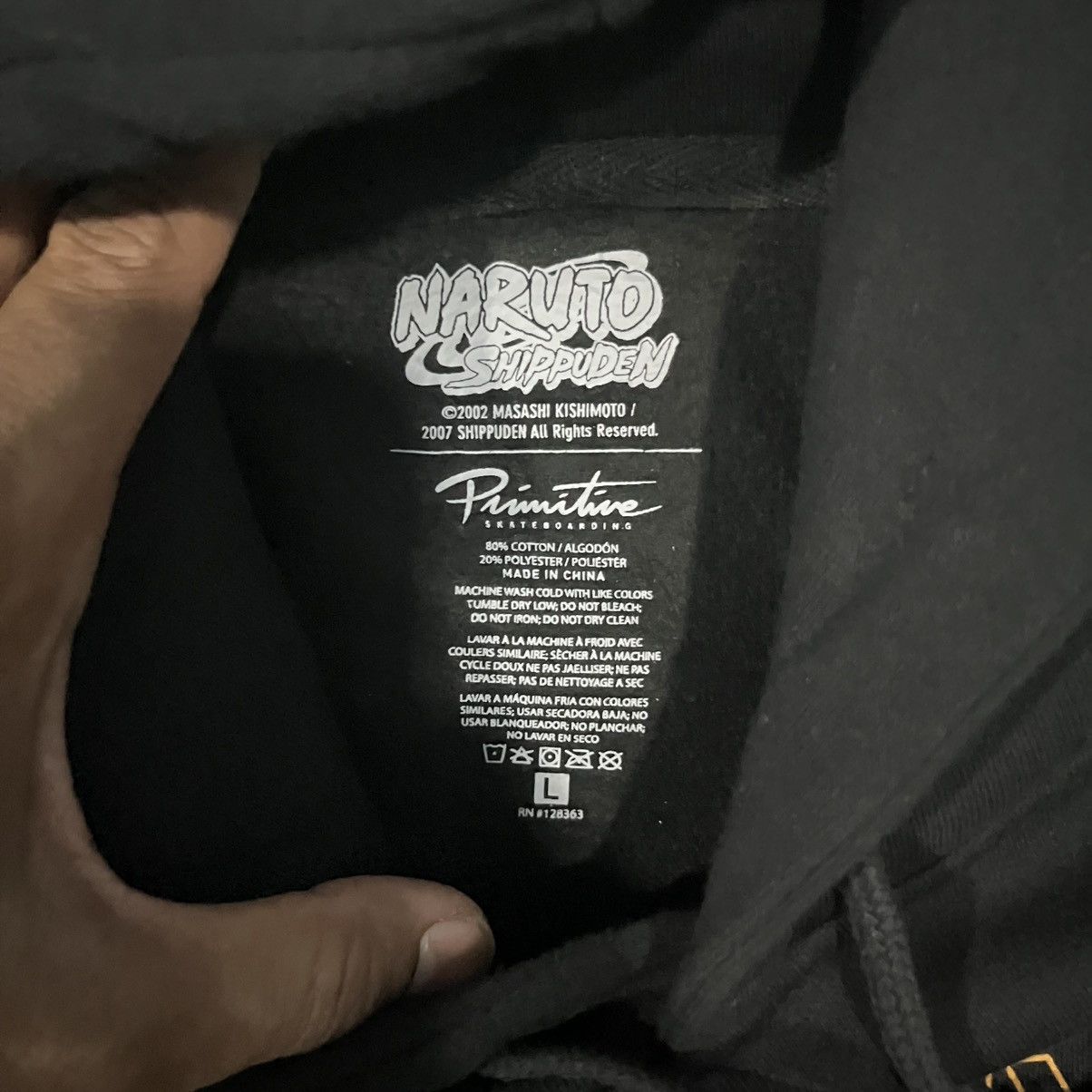 Primitive Primitive x Naruto Shippuden All Character Black Hoodie Size US L / EU 52-54 / 3 - 5 Thumbnail