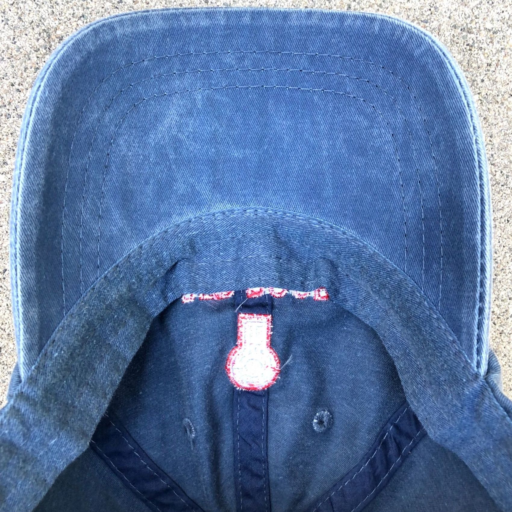 Vintage FAHRENHEIT Baseball Hat Men's Blue Adjustable Red Door Escape Room Dad Cap One Size Mens Size ONE SIZE - 4 Thumbnail