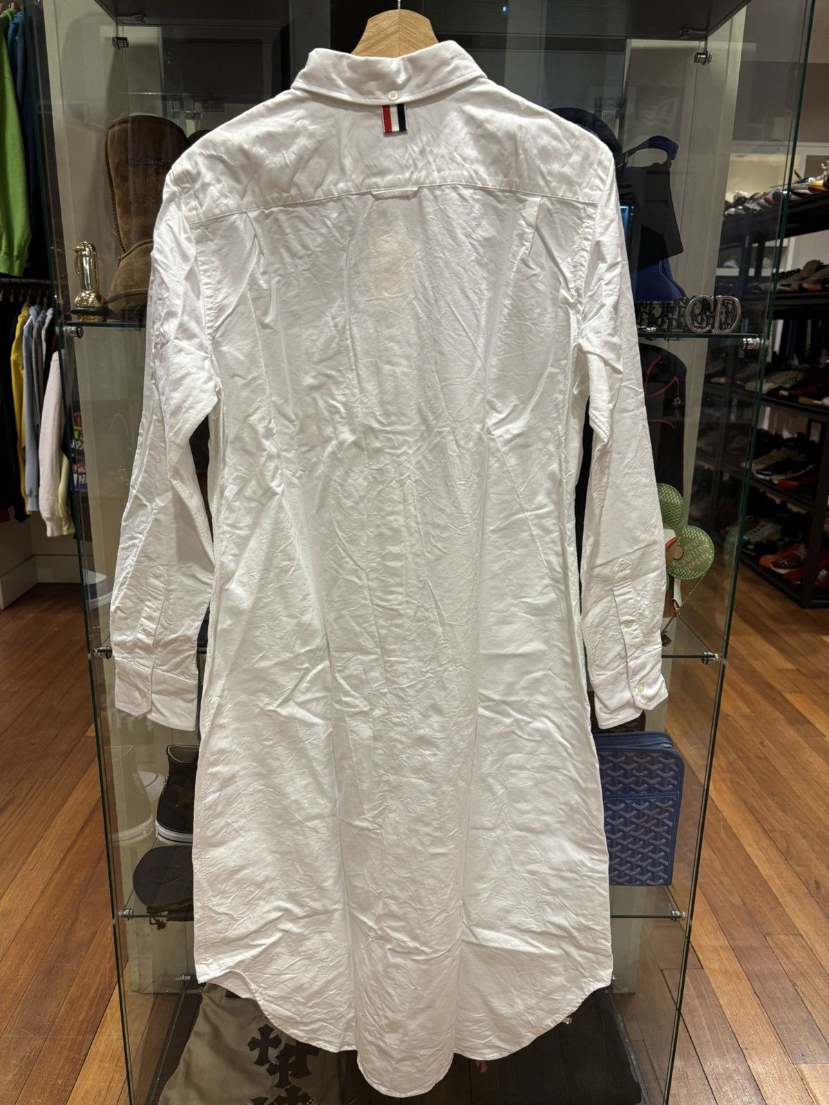 Thom Browne Thom Browne Button Down Knee Length Shirt Size US M / EU 48-50 / 2 - 2 Thumbnail