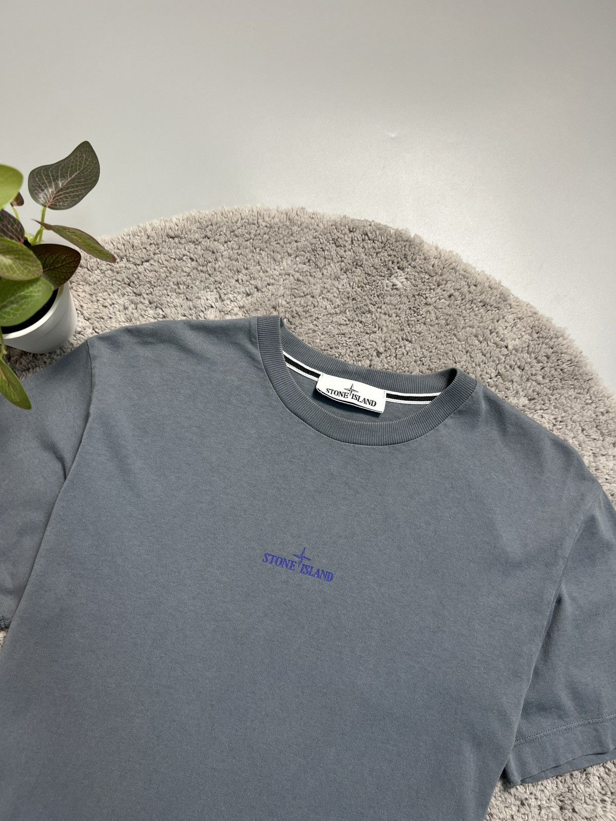 Stone Island × Vintage Stone Island Big Logo T Shirt Tee Size US S / EU 44-46 / 1 - 4 Thumbnail