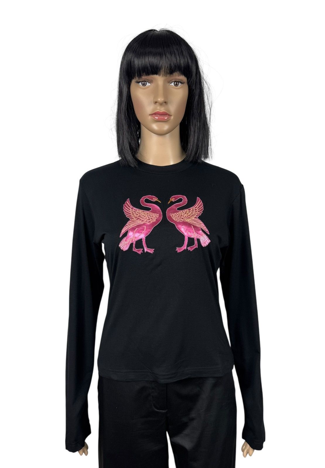 Manish Arora Manish Arora Swan Longsleeve Viscose Embroidered size S Size S / US 4 / IT 40 - 1 Thumbnail