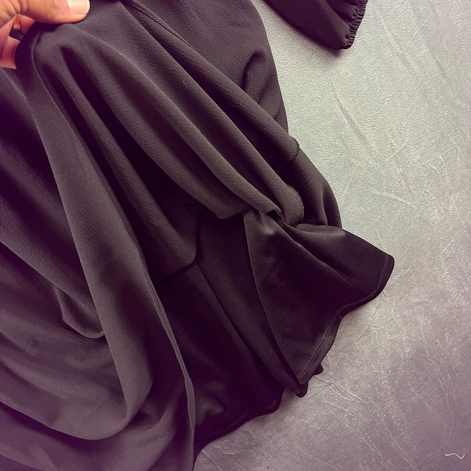 Apt. 9 Plus Size 14 Apt 9 Goth Black Midi Length Dress Wednesday Size XL / US 12-14 / IT 48-50 - 3 Thumbnail