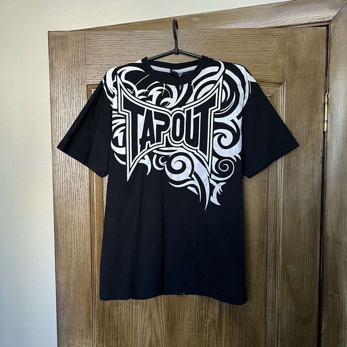 Affliction × Tapout Man T-shirt Overprint Tapout Vintage Distressed Y2k Size US L / EU 52-54 / 3 - 1 Thumbnail