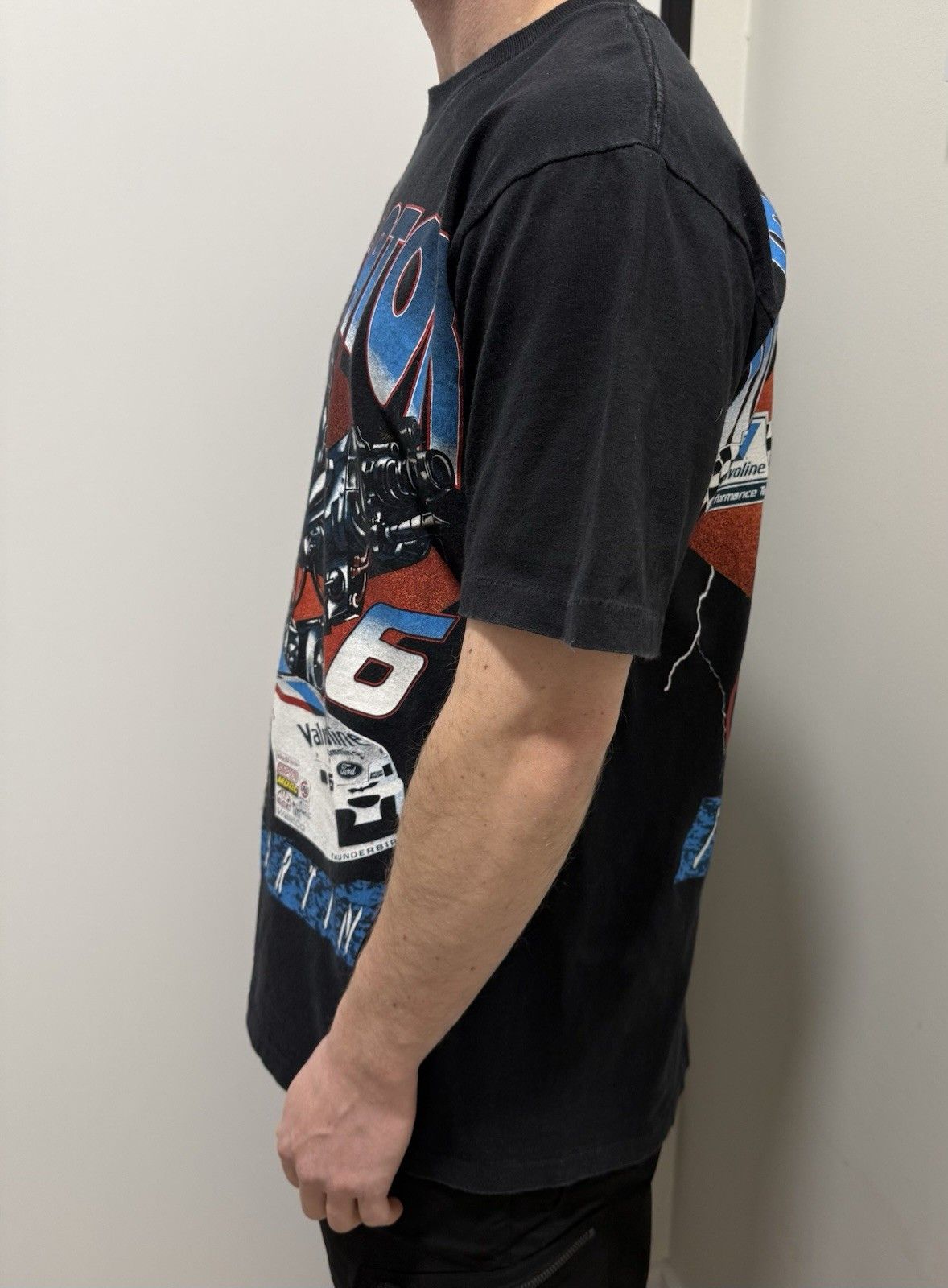 NASCAR Vintage Mark Martin Terminator T-Shirt Nascar Single Stitch Size US L / EU 52-54 / 3 - 10 Thumbnail