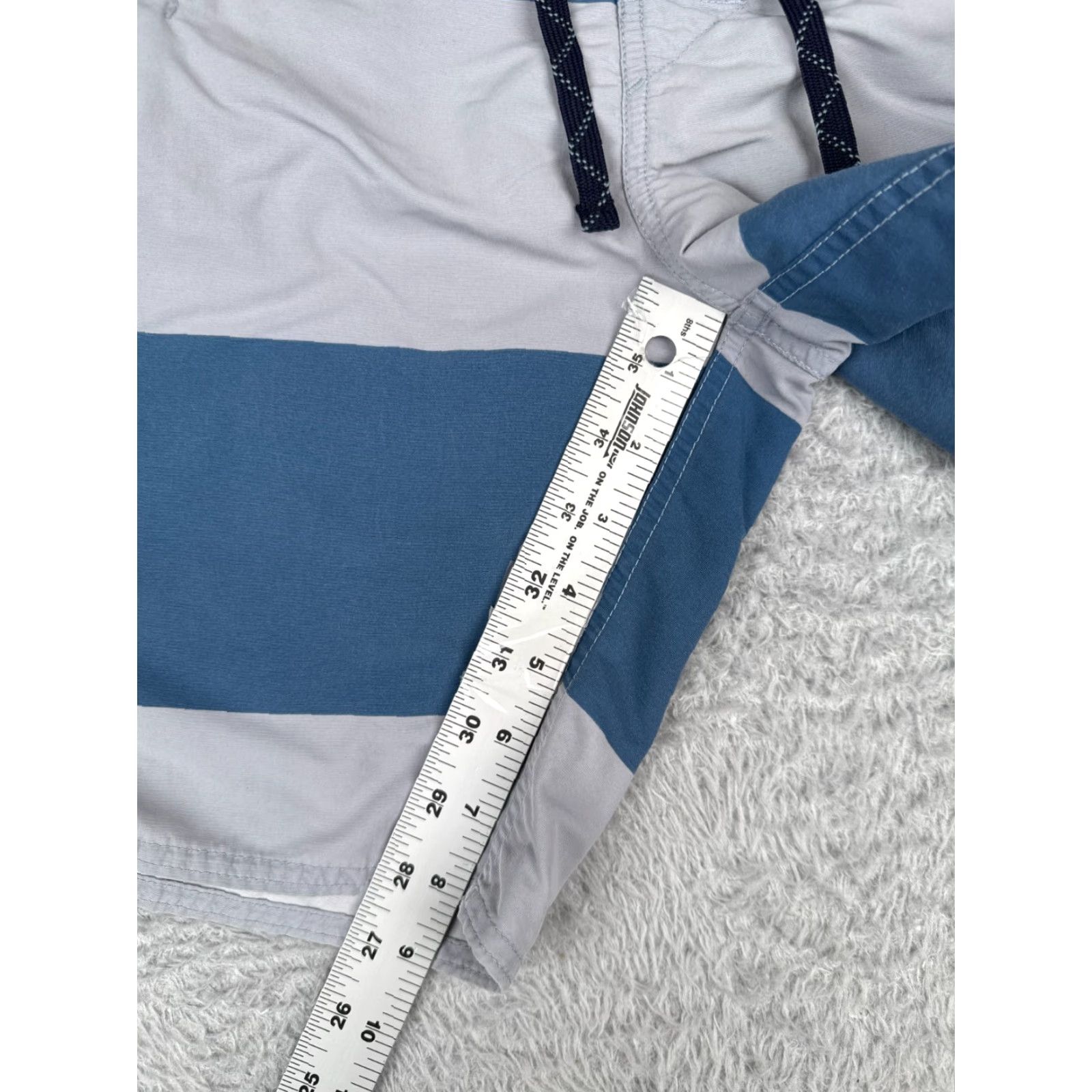 Patagonia Patagonia Bottom Mens 28 Blue Gray Swim Trunks Surfing Hawaiian Boardshorts Wave Farer Patagoni a Size US 28 / EU 44 - 6 Thumbnail