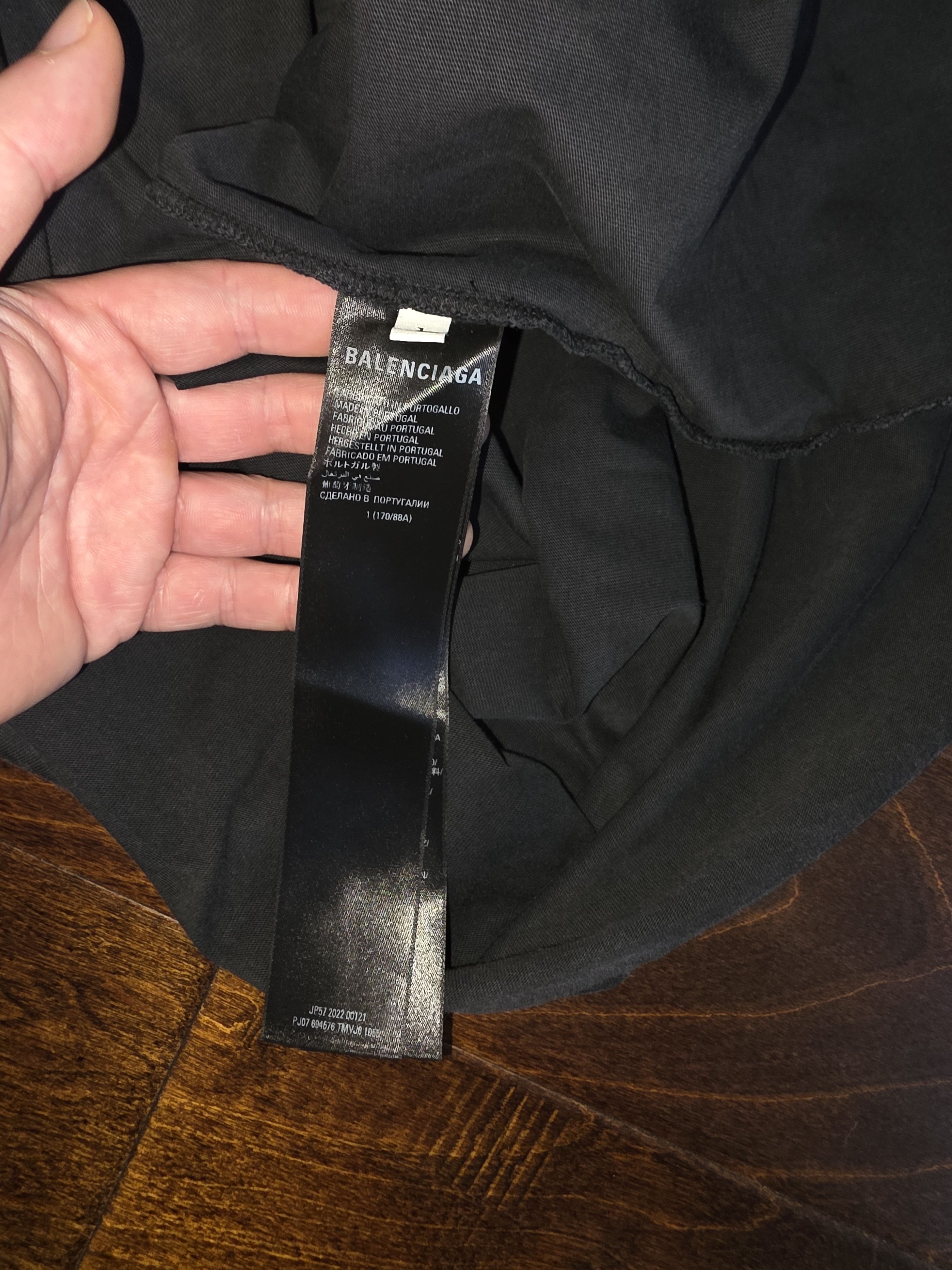 Balenciaga Oversized tee Size US S / EU 44-46 / 1 - 8 Thumbnail