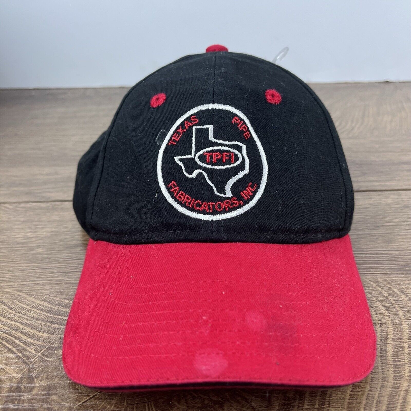 Other Texas Pipe Fabricators Hat TPFI Black Cap Hat Adjustable Hat Size ONE SIZE - 2 Thumbnail